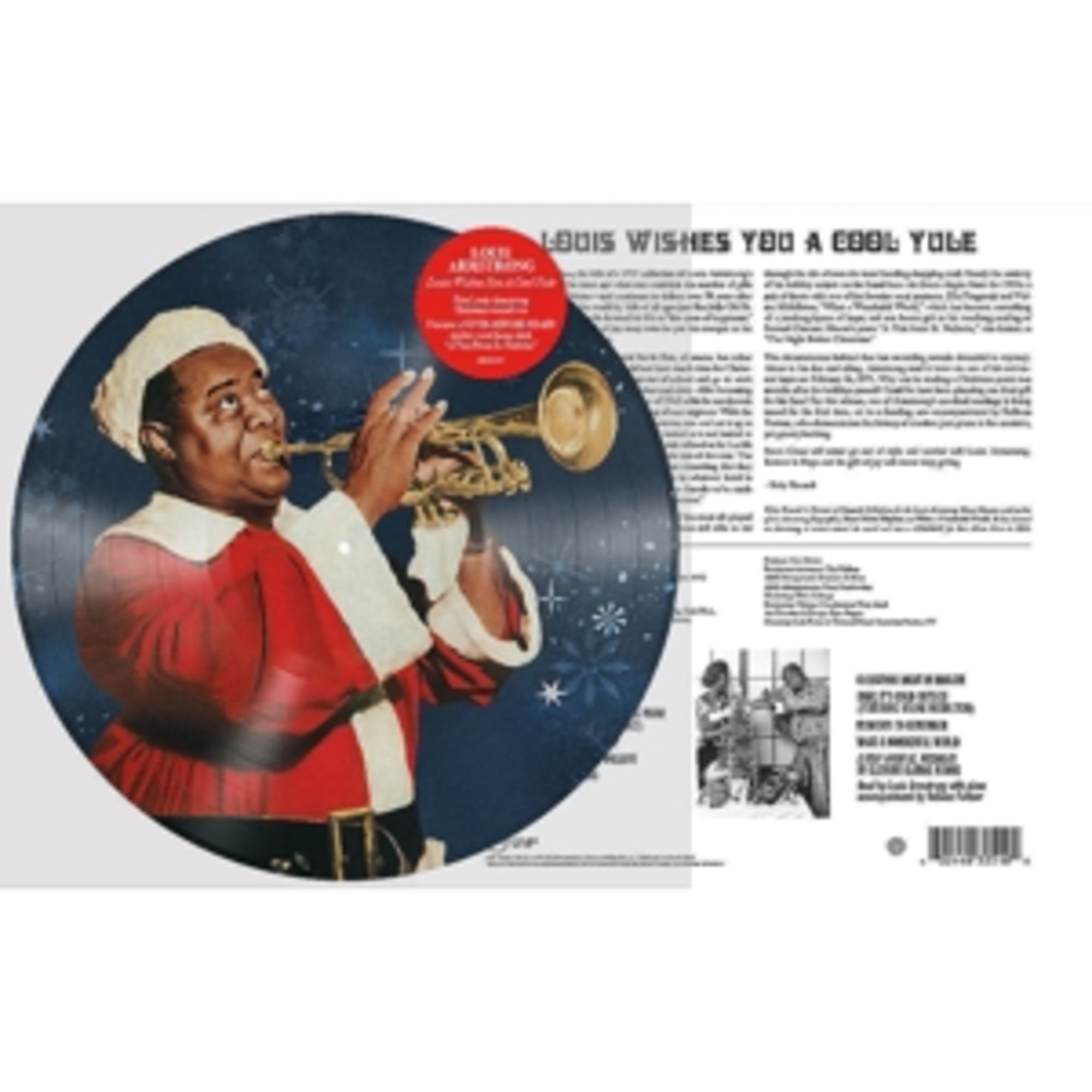 Louis Wishes You A Cool Yule (Ltd.Picture Vinyl) von Louis Armstrong