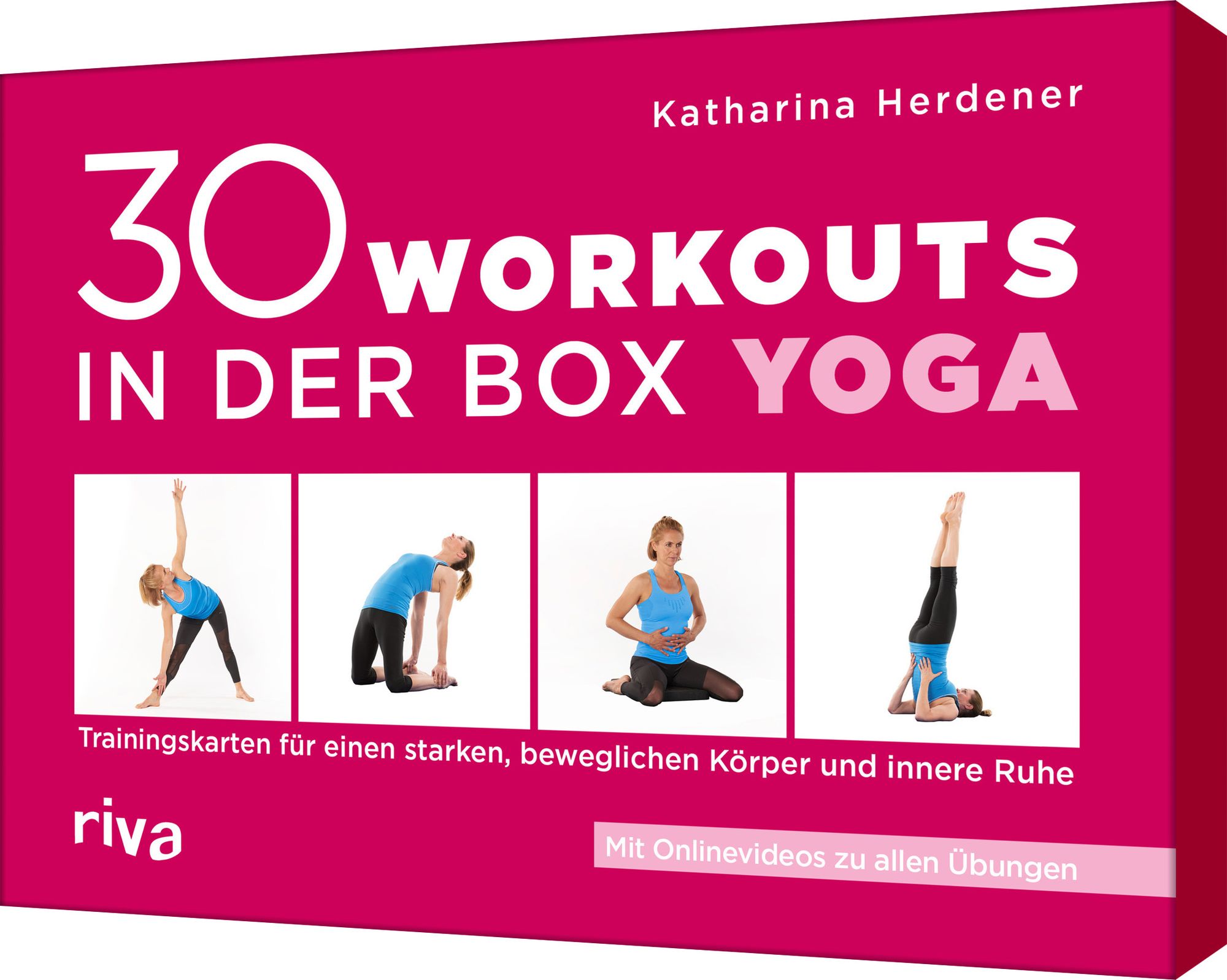 \'30 Workouts in der Box – Yoga\' von \'Katharina Herdener\' - Buch -  \'978-3-7423-2293-7\'