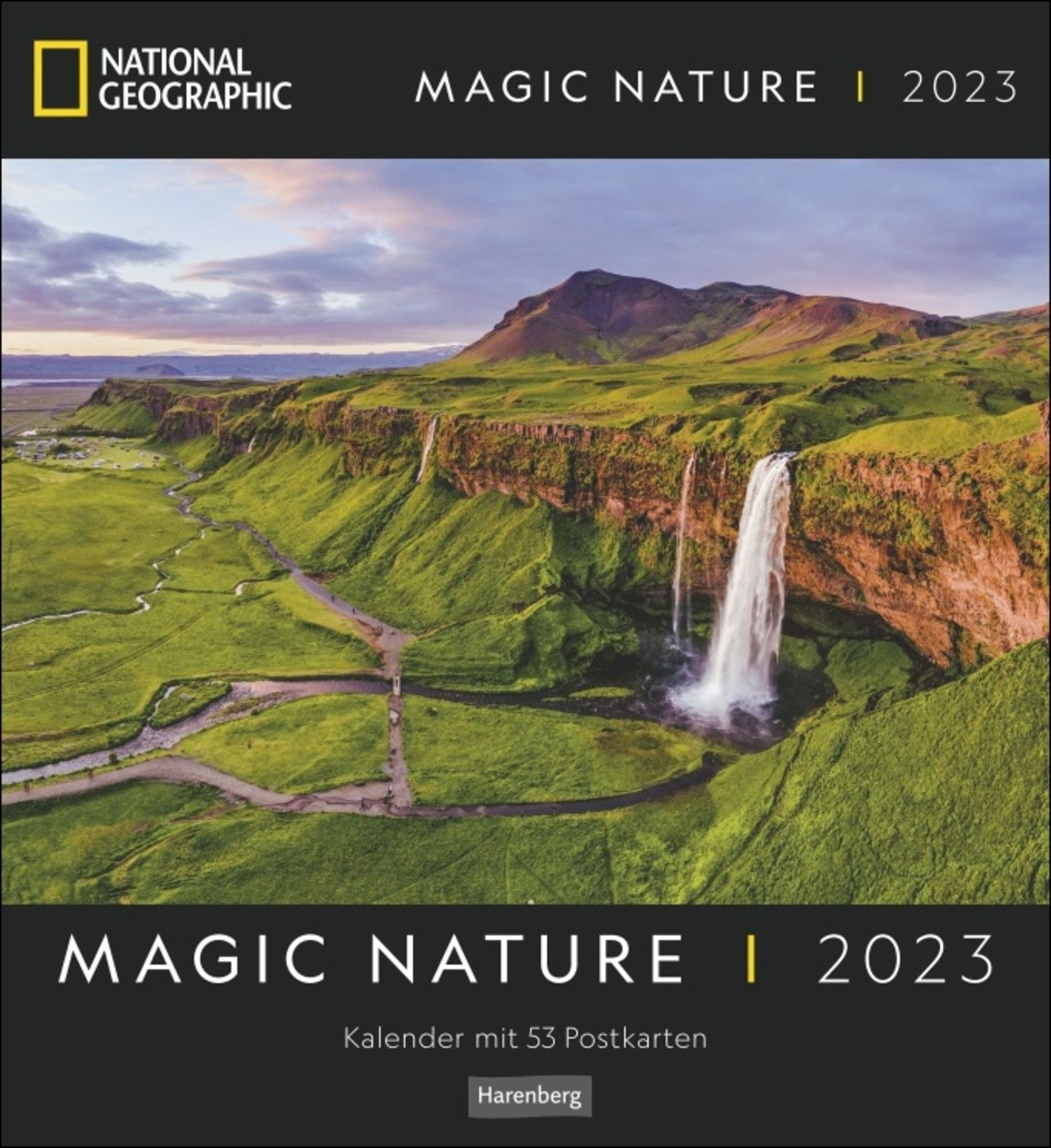 'Magic Nature Postkartenkalender National Geographic Kalender 2023 