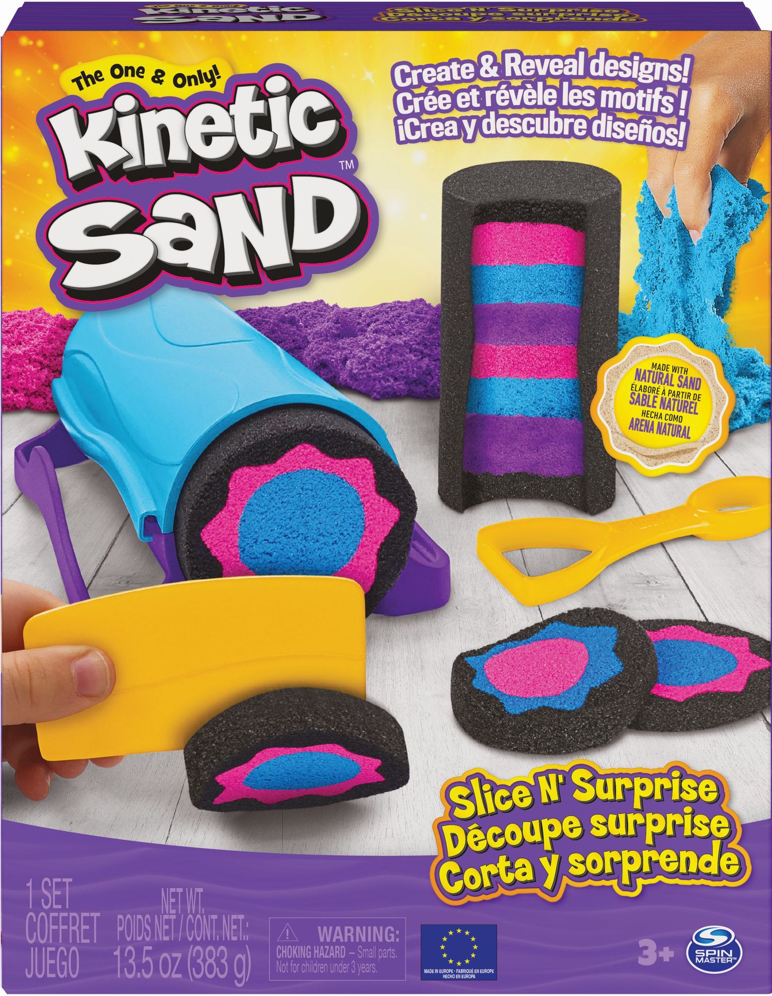 Kinetic Sand Eiscreme Set mit Duftsand, 510 g