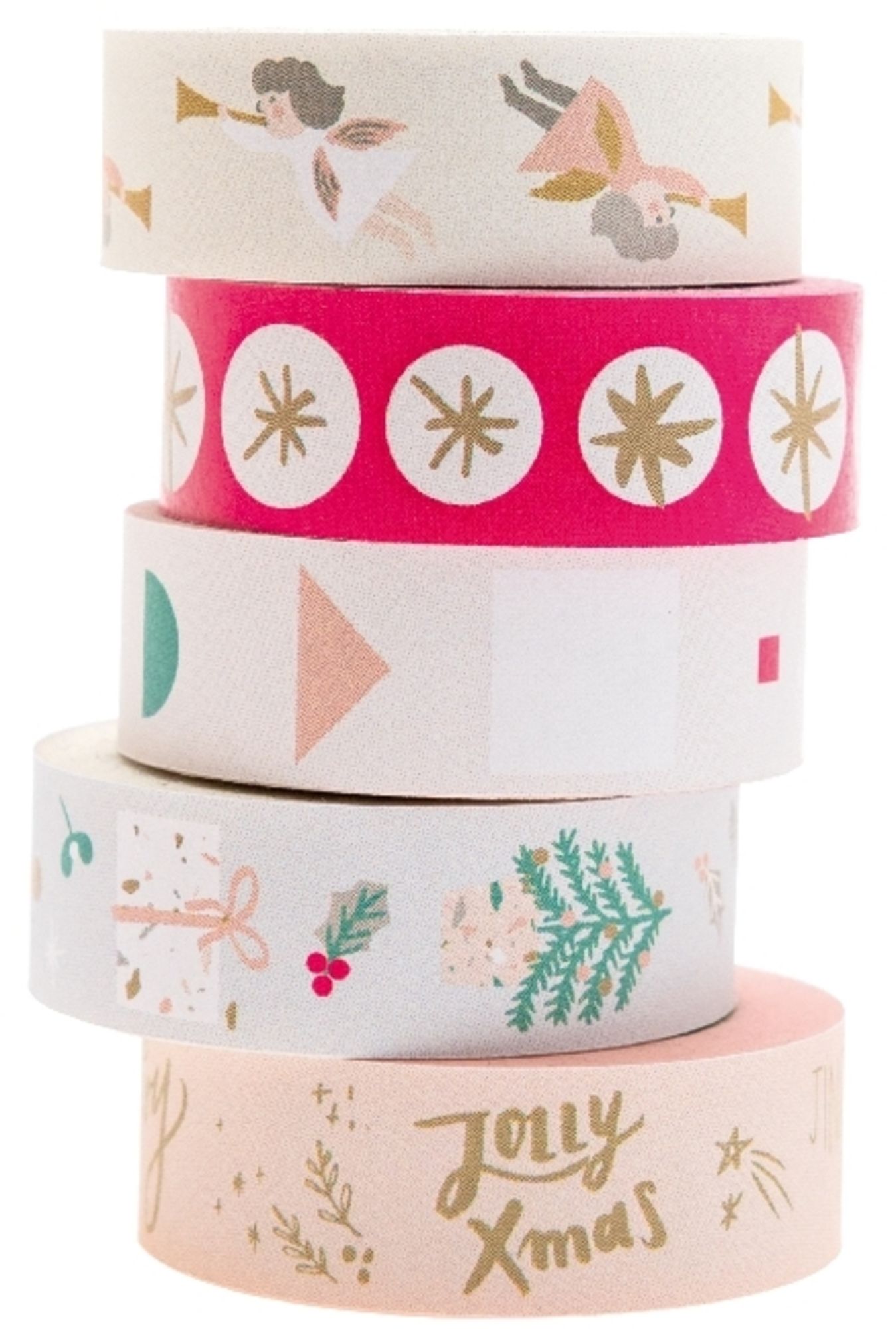 Pink Christmas Washi Tape