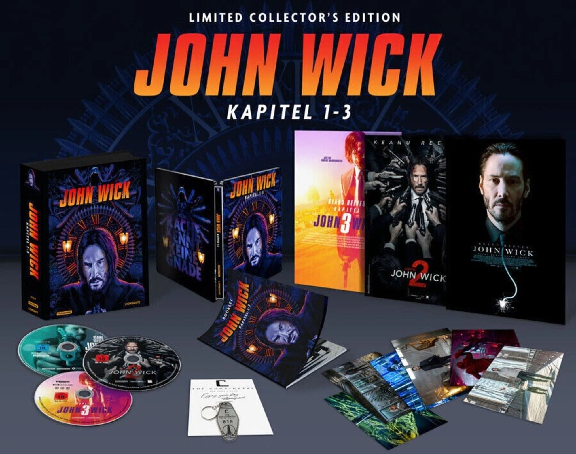 John Wick - Chad Stahelski - David Leitch - KEANU REEVES/MICHAEL NYQVIST -  Keanu Reeves - Blu-ray - Compra filmes e DVD na