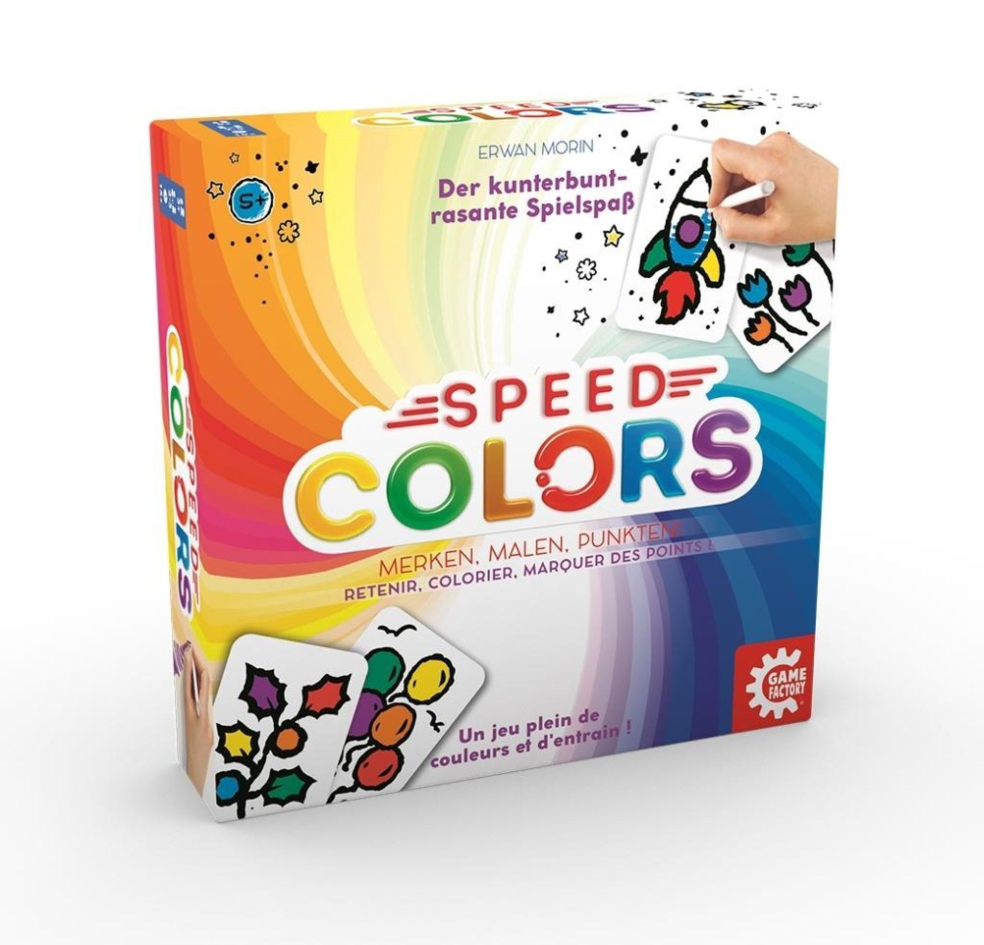 Place Games Speed Colors Jogo de Cartas Meeple BR