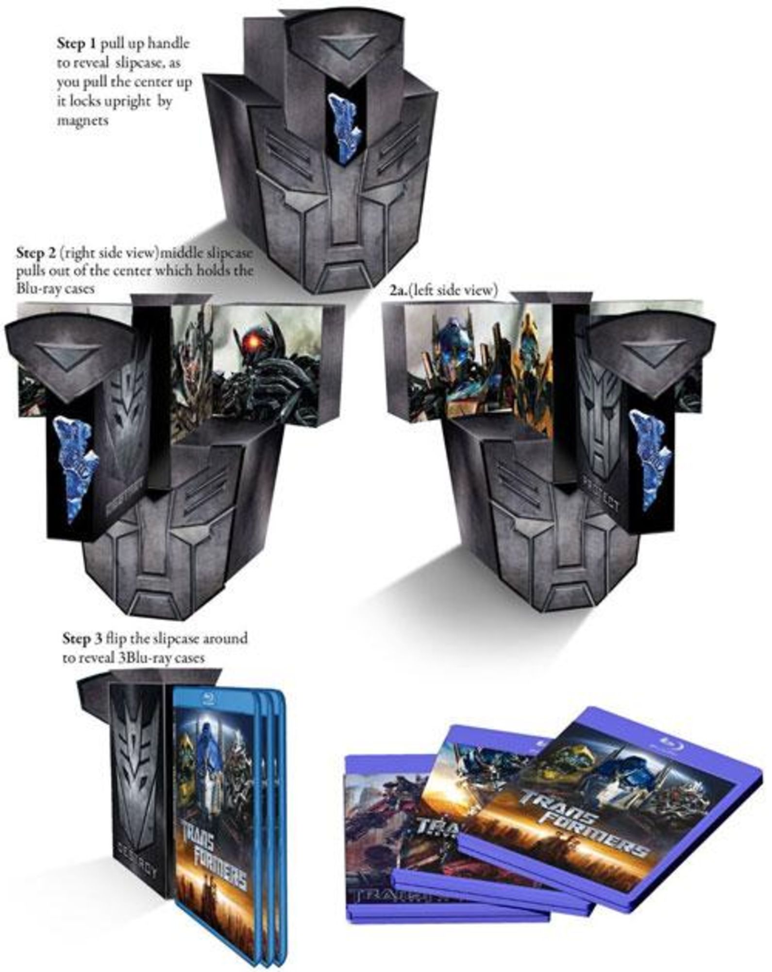 Transformers blu deals ray box set