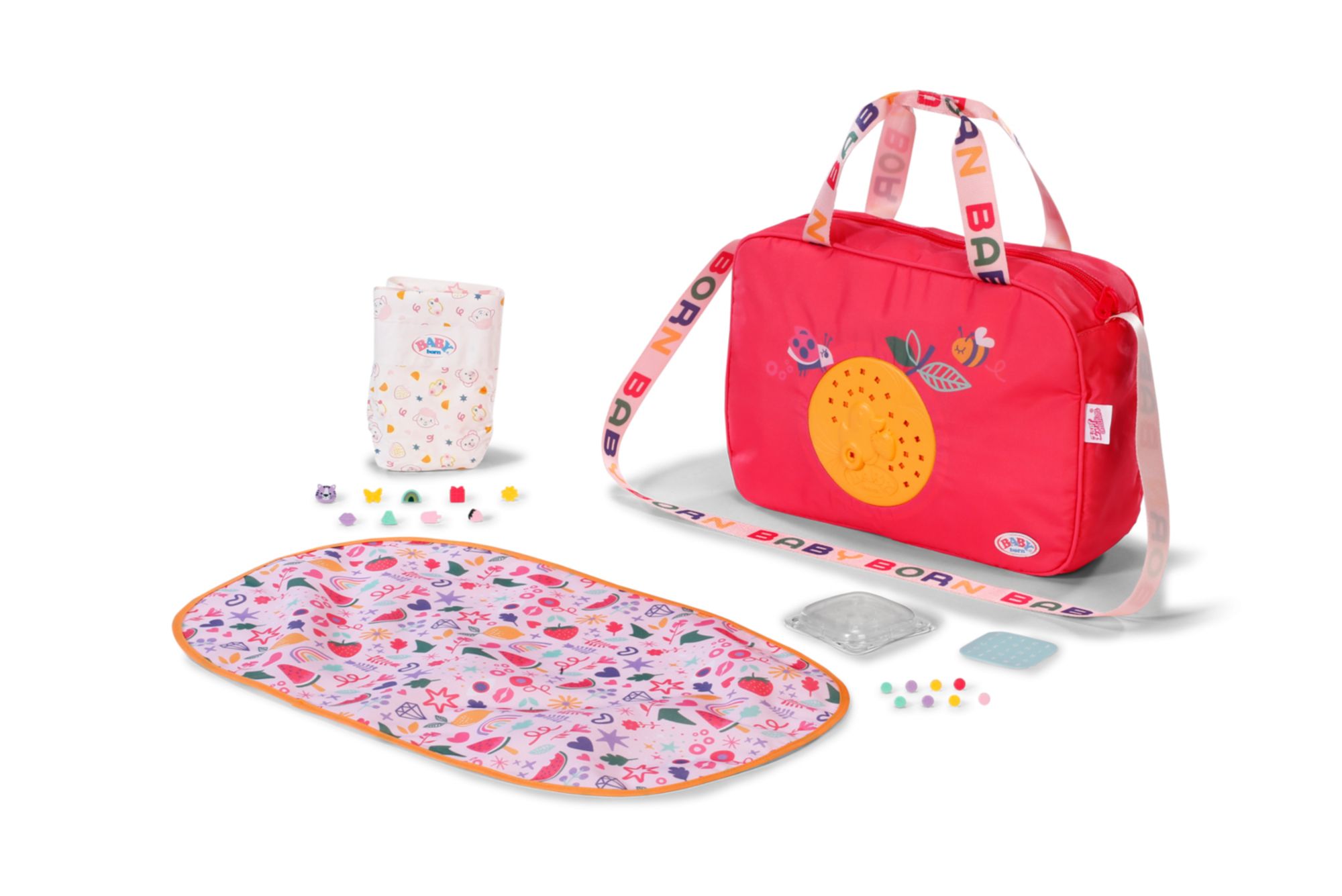 Baby Wickeltasche Exklusive Wickeltasche BABY Born Pinplay