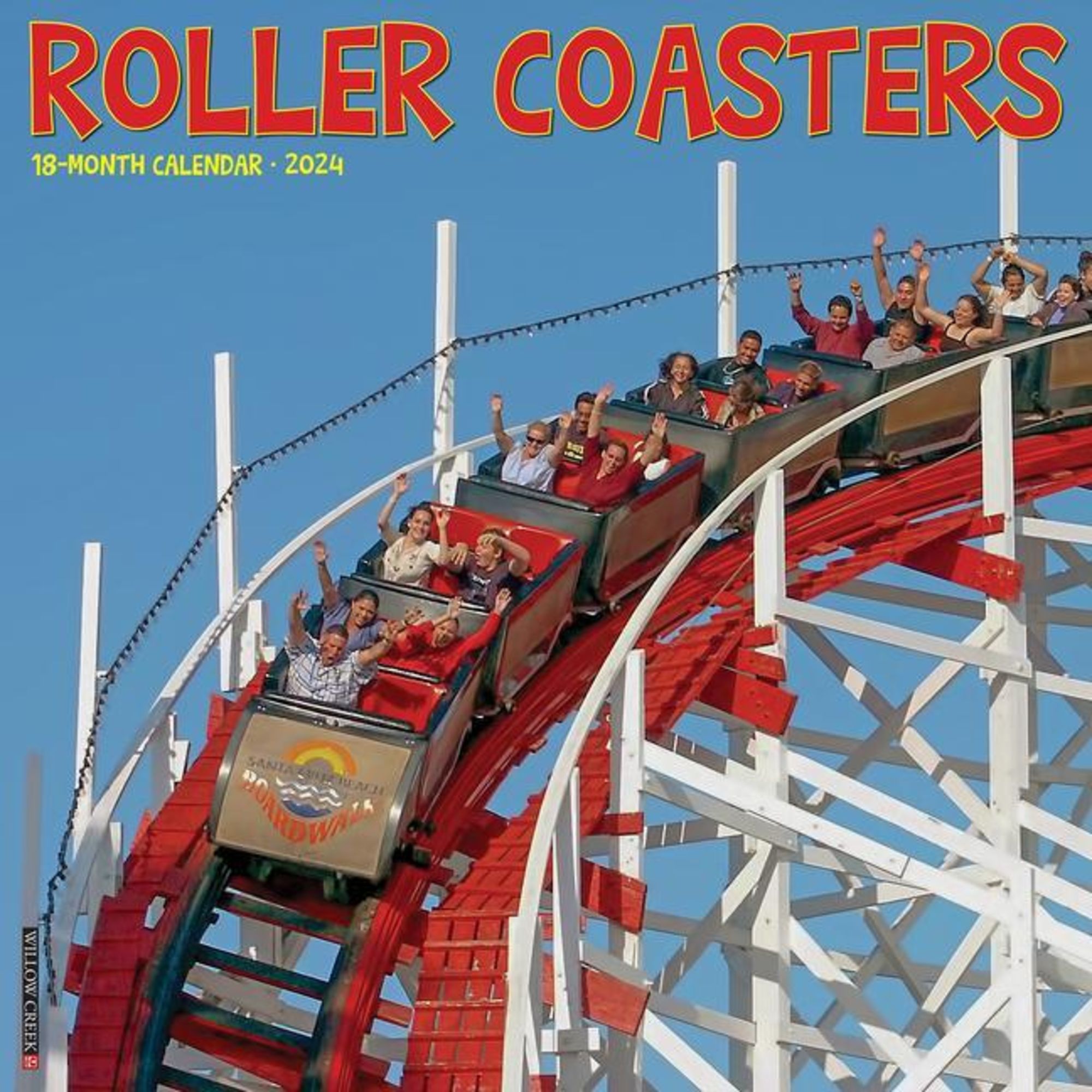 'Roller Coasters 2024 12 X 12 Wall Calendar' 'Länder & Städte'