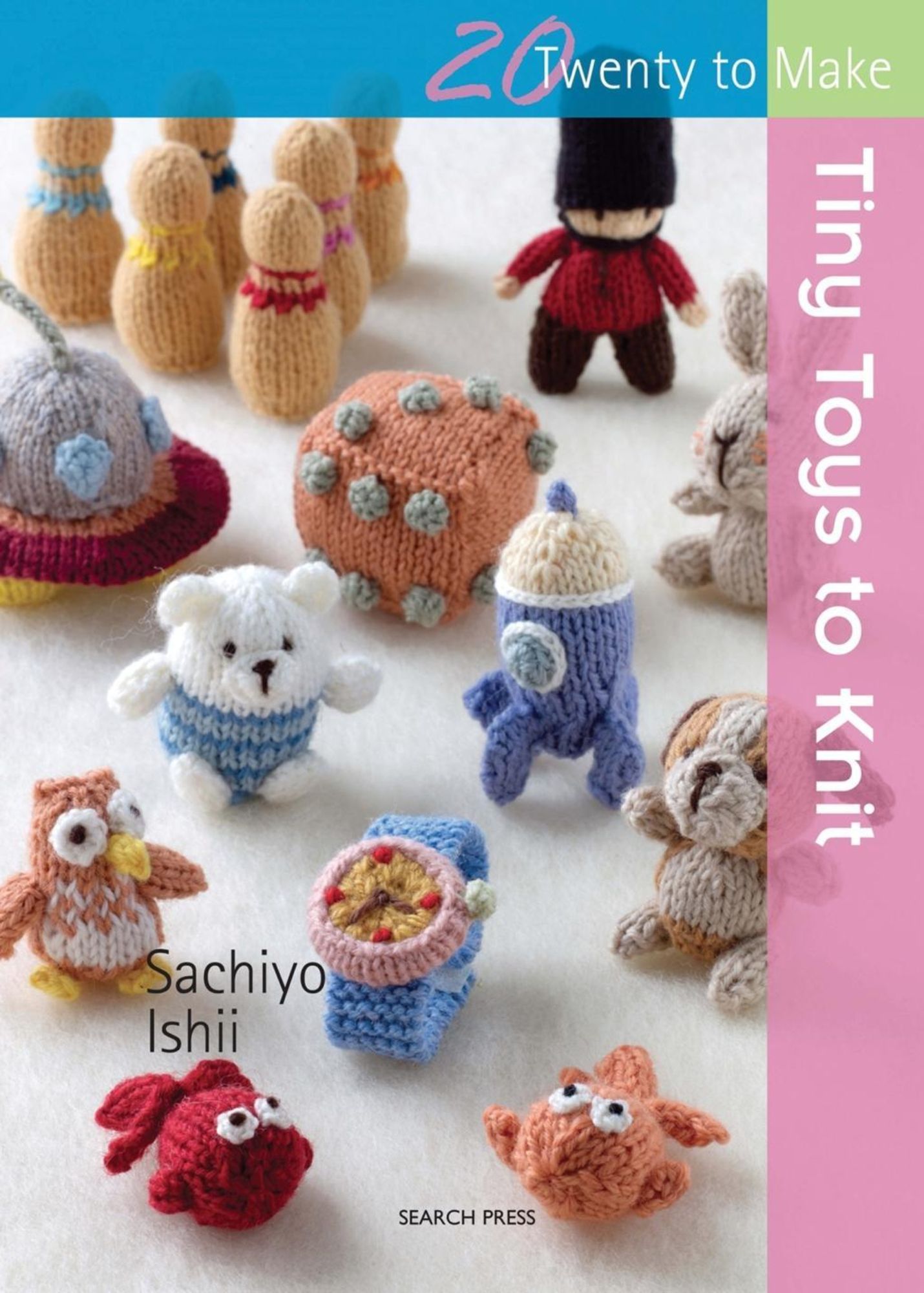 Search Press  20 to Crochet: Crocheted Beanies by Frauke Kiedaisch