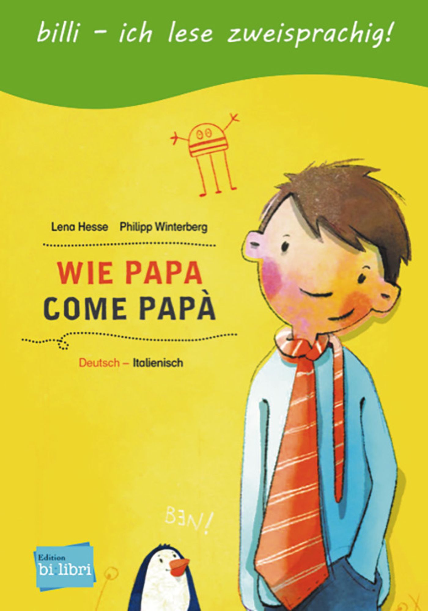 Wie Papa. Kinderbuch Deutsch-Italienisch' - 'Deutsch für' Schulbuch -  '978-3-19-269597-1