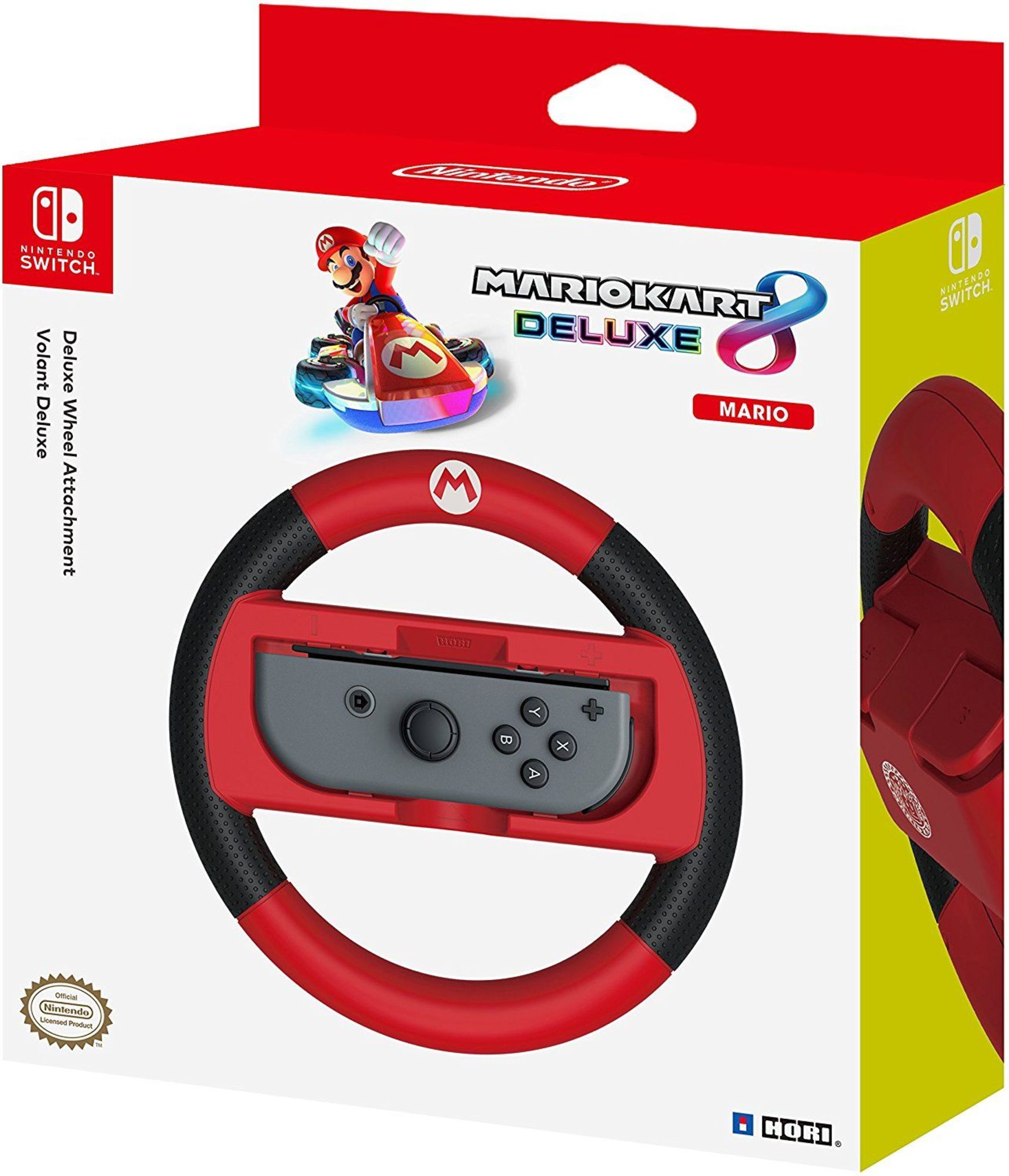 Nintendo Switch - Deluxe Wheel / Attachment Lenkrad (Mario)' für