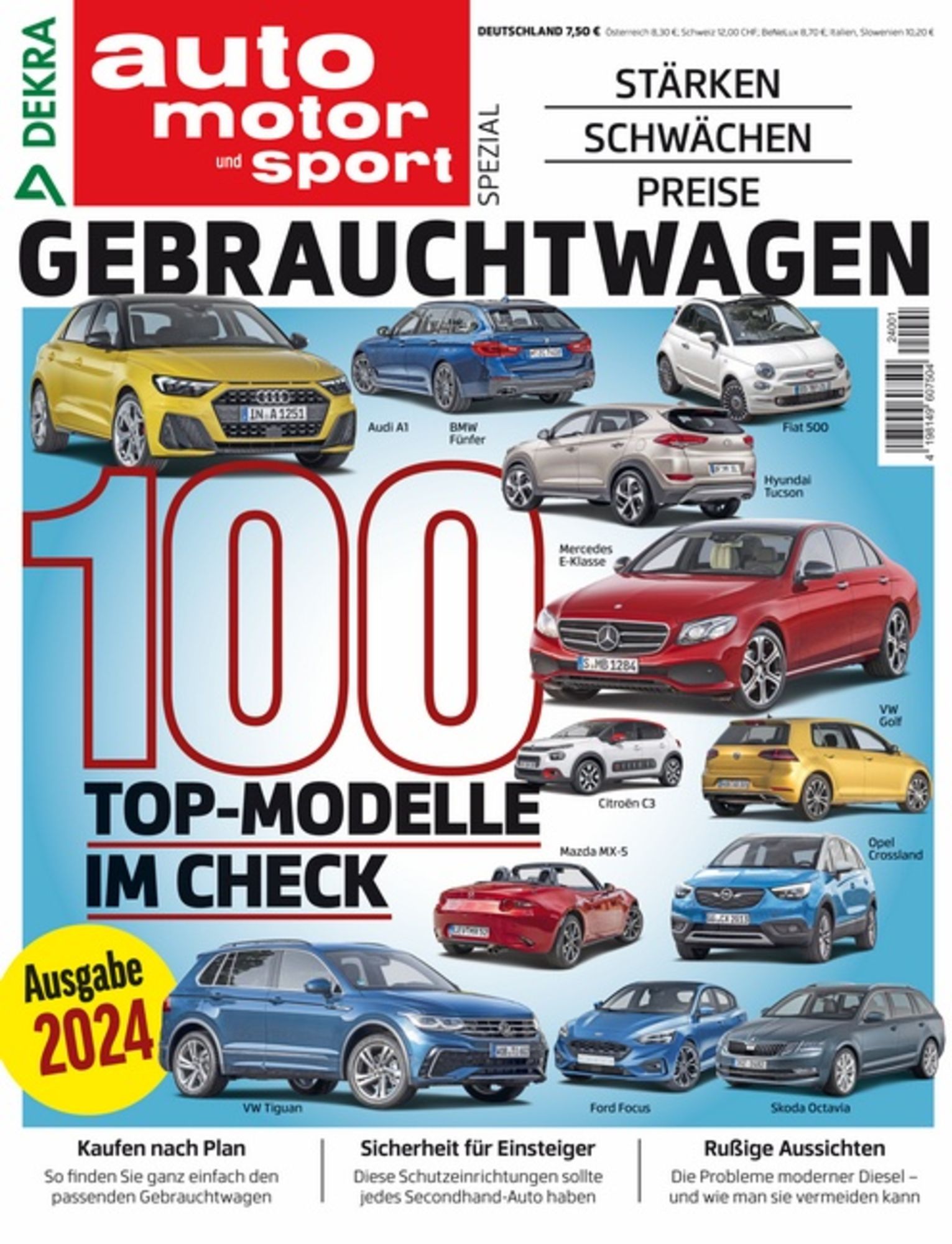 Auto motor und sport Spezial Gebrauchtwagen 2024 Buch Thalia