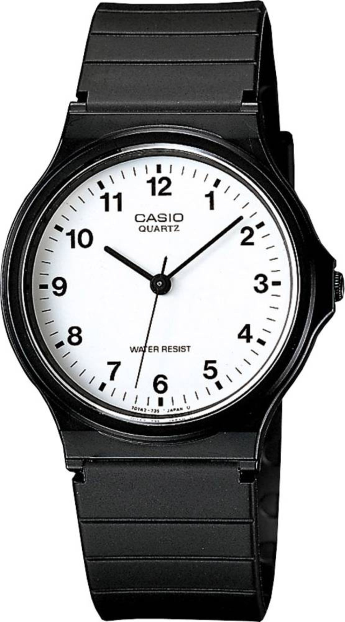 Casio Armbanduhr MQ-24-7BLLEG (B x H) 33.80 mm x 38.80 mm Schwarz  Gehäusematerial=Kunstharz Material (Armband)=Kunstharz online bestellen