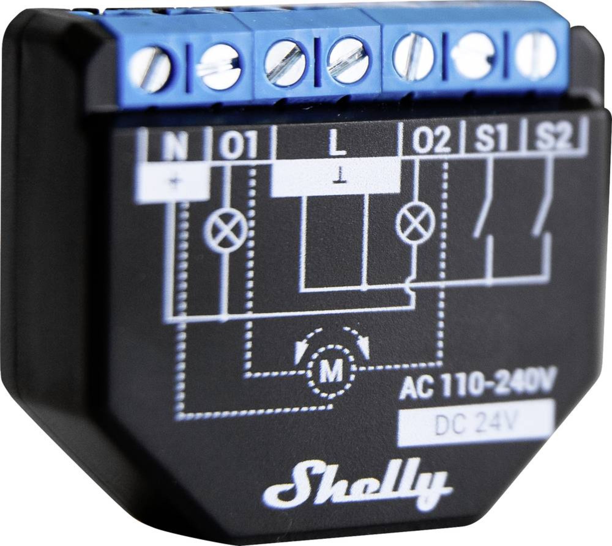 Shelly Relais Plus 2PM WLAN Schaltaktor