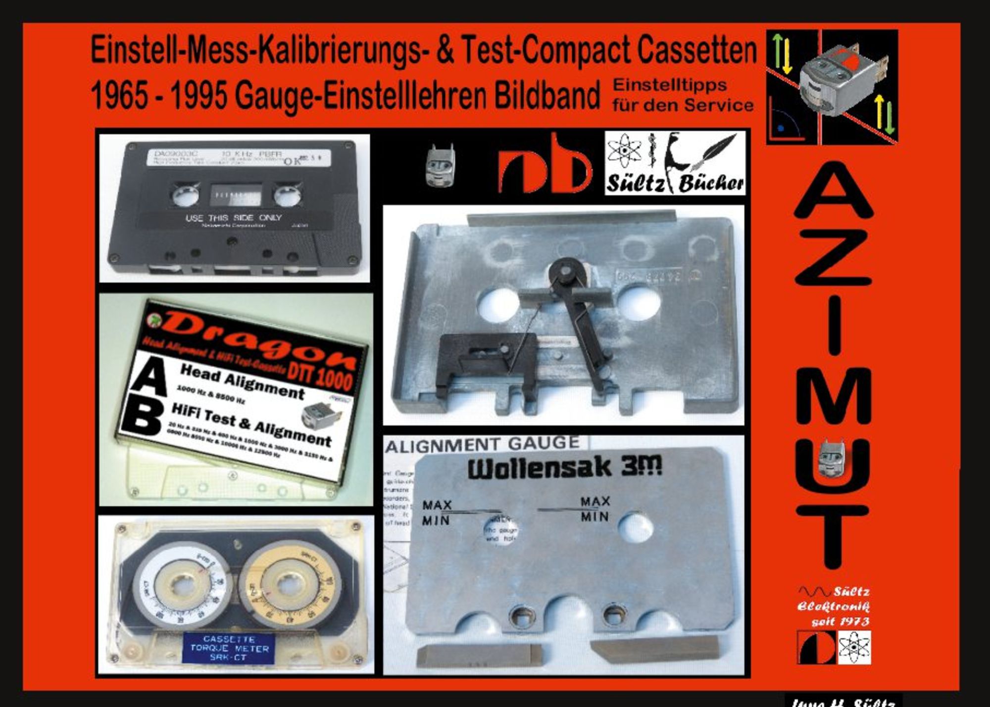 'Einstell-Mess-Kalibrierungs- U. Test-Compact Cassetten 1965 -1995 ...