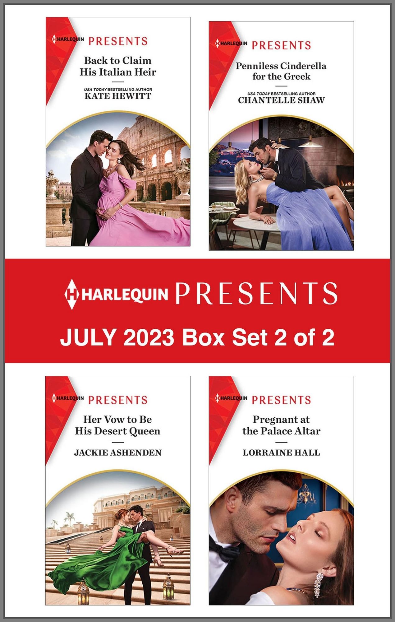 'Harlequin Presents July 2023 Box Set 2 of 2' von 'Kate Hewitt' eBook