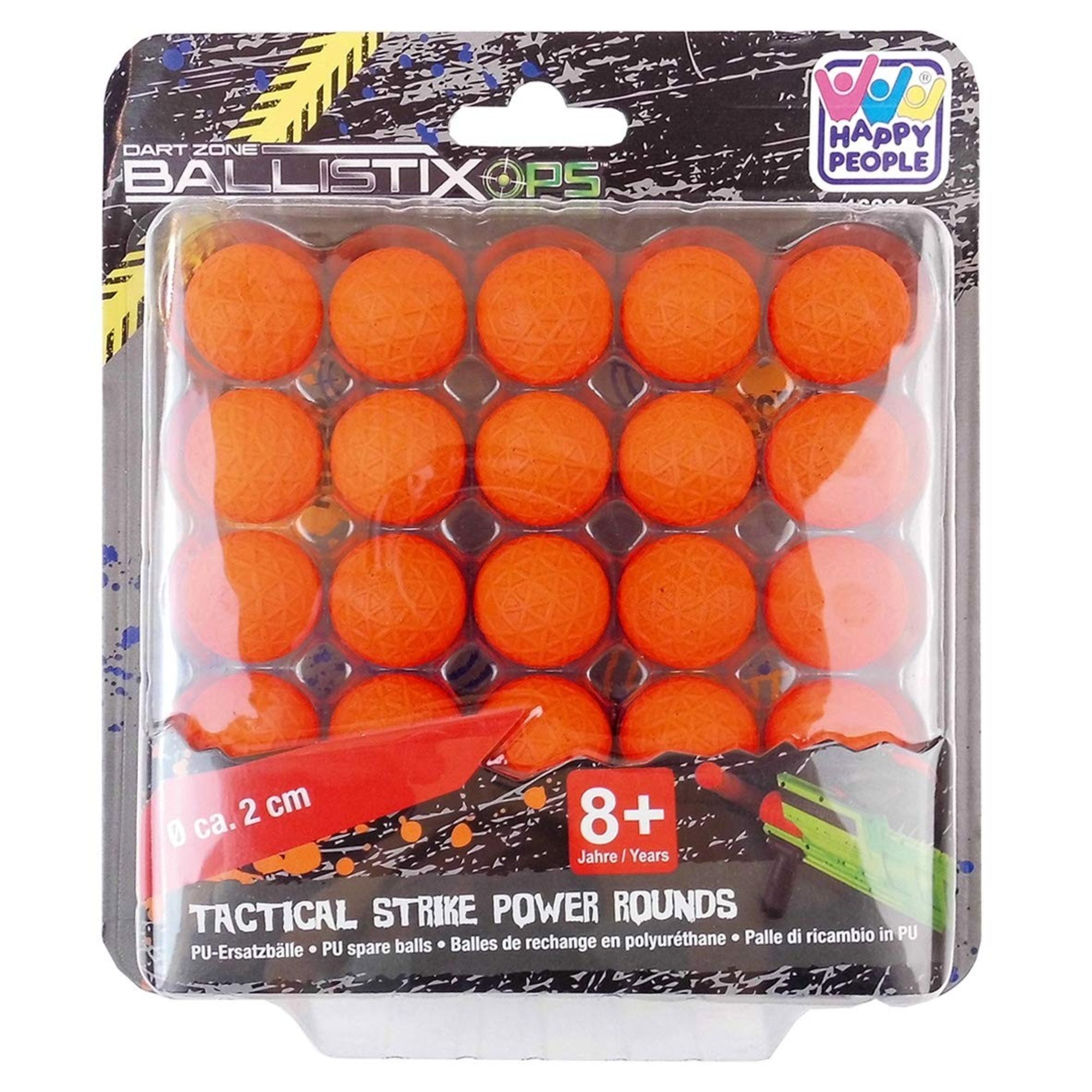 Happy People 16801 Ballistix Ops Powerball Bälle, PU Ersatzbälle