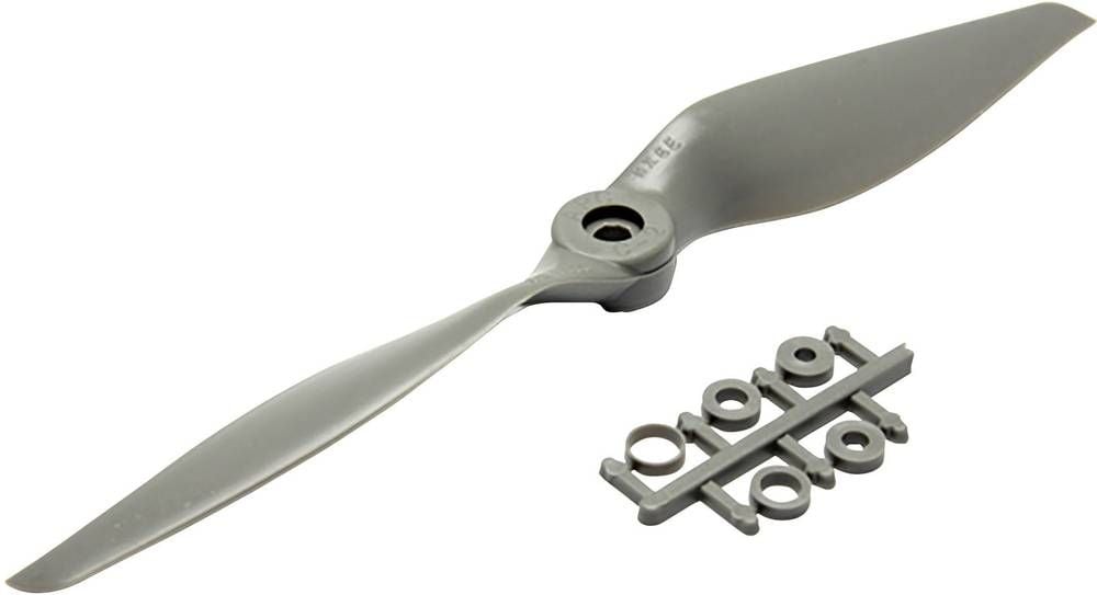 QUARKZMAN RC Propeller Set - 6 Stück 9x6 Zoll 2-Flügelig Mit Adapterringen