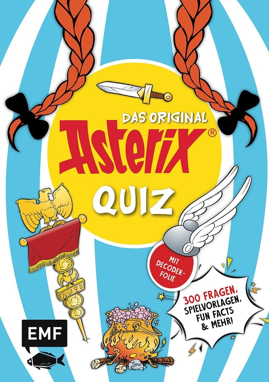 Asterix Anstecker Pin Aus Metall – Offizielles Lizenzprodukt, Motiv Asterix Kopf, 3,5-4,5 Cm