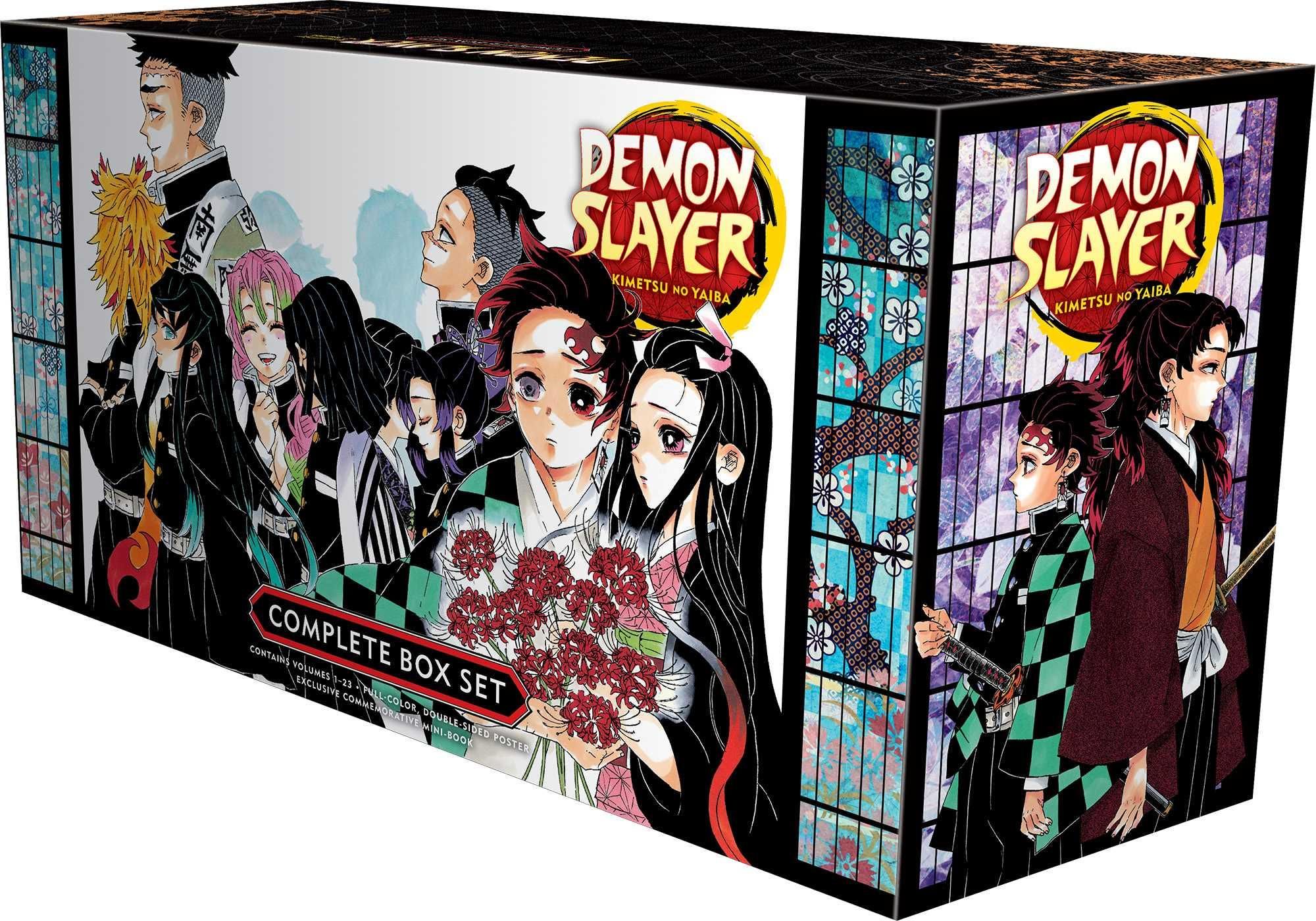 Demon outlets slayer box set manga