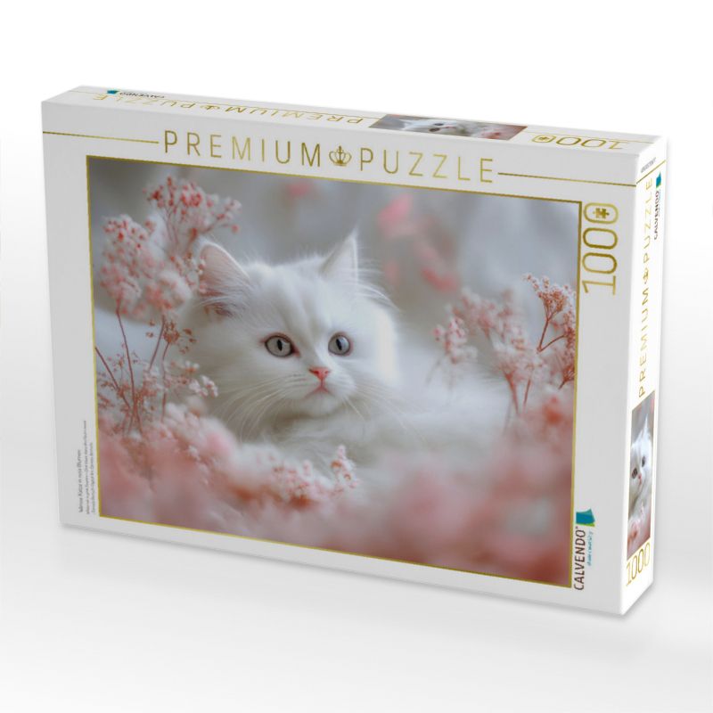 CALVENDO Puzzle – Labrador Retriever Mit Rosen | 1000 Teile | 64 X 48 Cm | Premium-Qualität Aus Deutschland