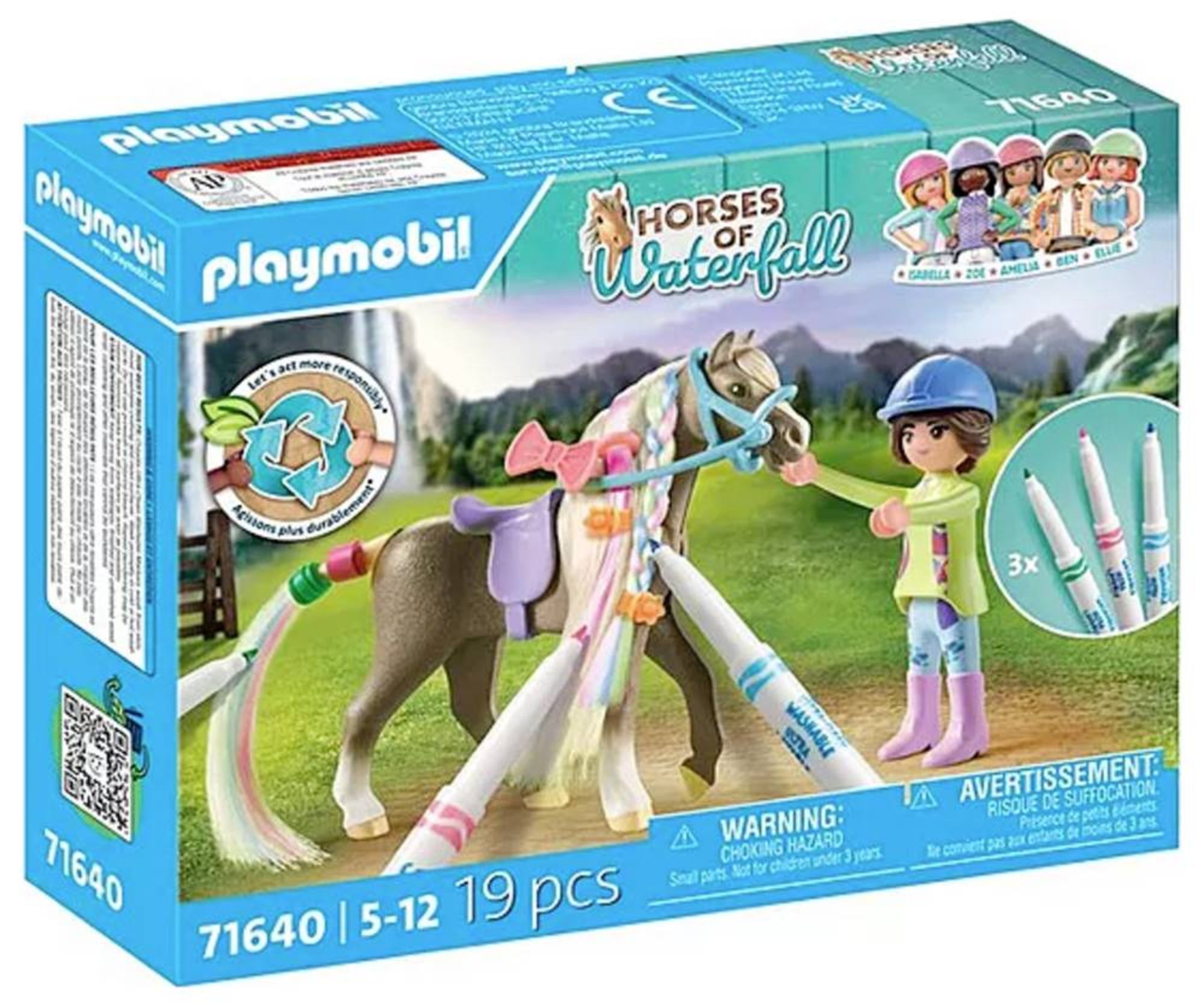 Playmobil Horses of Waterfall Kreativset mit Pferd und Stiften 71640 kaufen Spielwaren Thalia