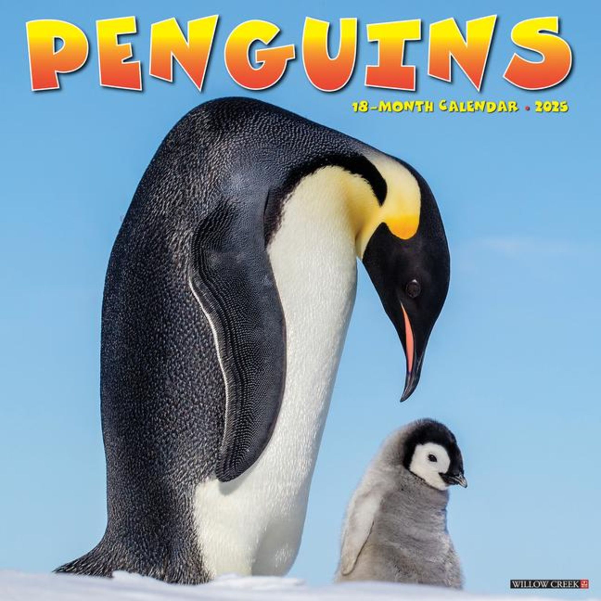 Penguins 2025 12 X 12 Wall Calendar Tierkalender Thalia