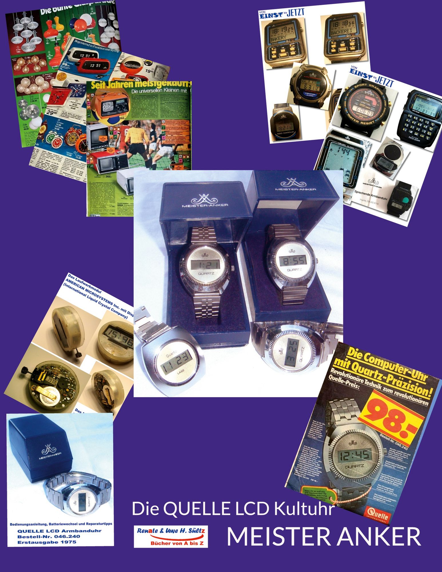 Die Quelle Lcd Kultuhr Meister Anker