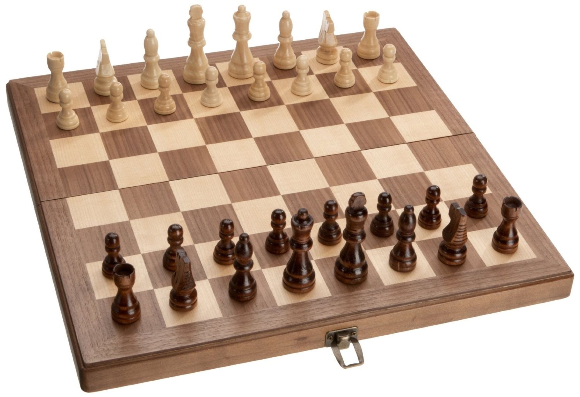 Chess Wooden Set - Schach-Kassette (Xadrez) (Philos)