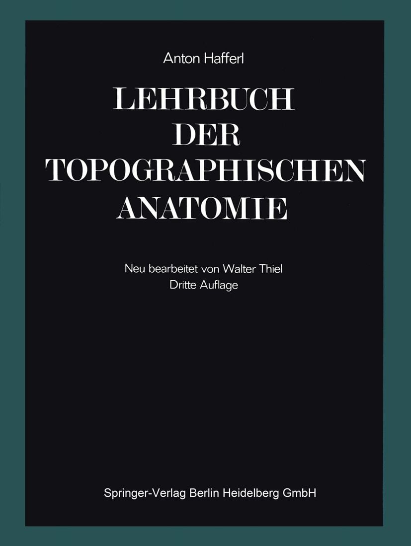 健康・医学 LEHRBUCH DER TOPOGRAPHISCHEN ANATOMIE lehrbuch-der-topographischen-