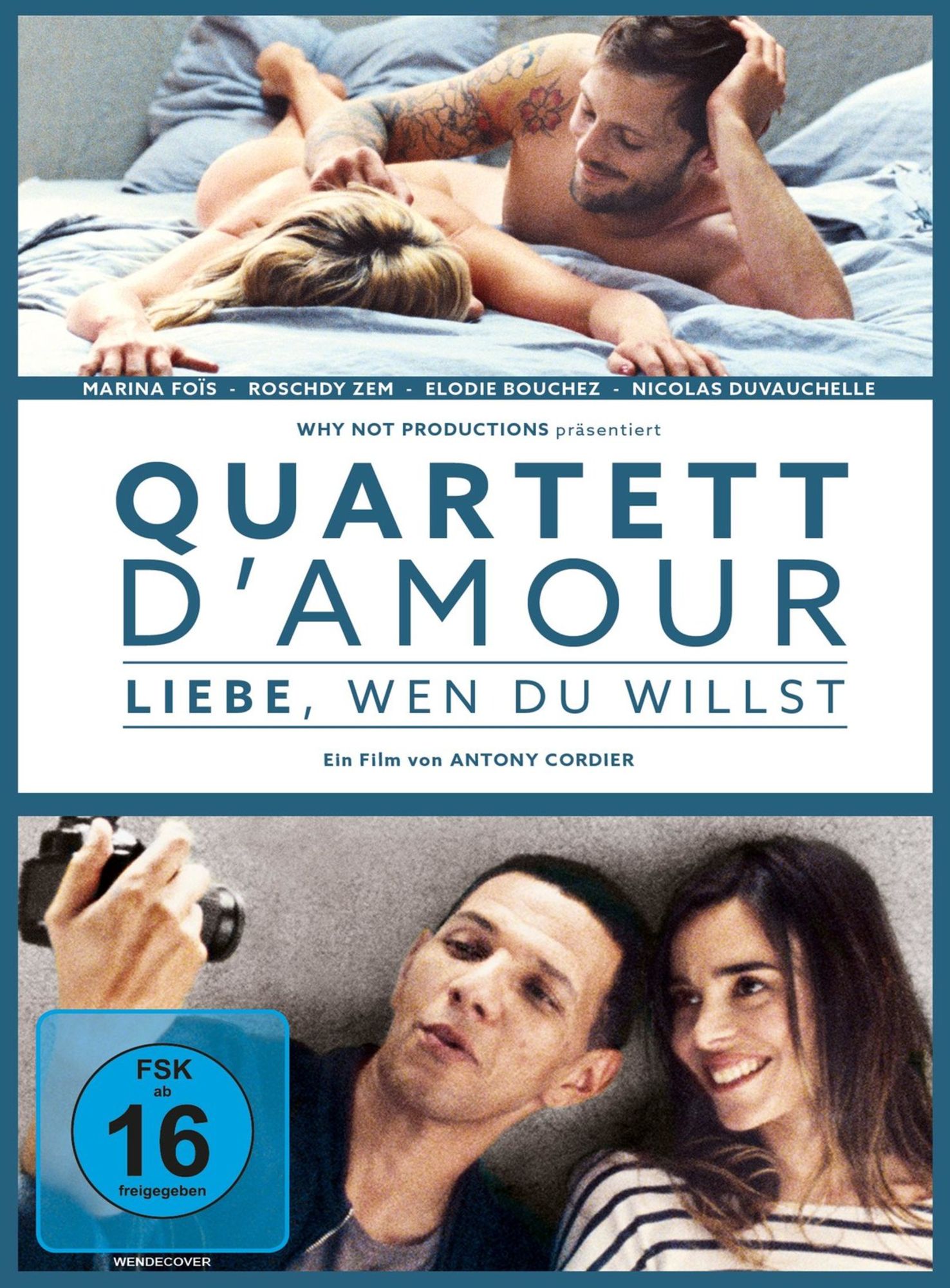 Quartett D'amour Liebe, Wen Du Willst von Antony Cordier DVD Thalia Quartett D'amour Liebe, Wen Du Willst von Antony Cordier DVD Thalia