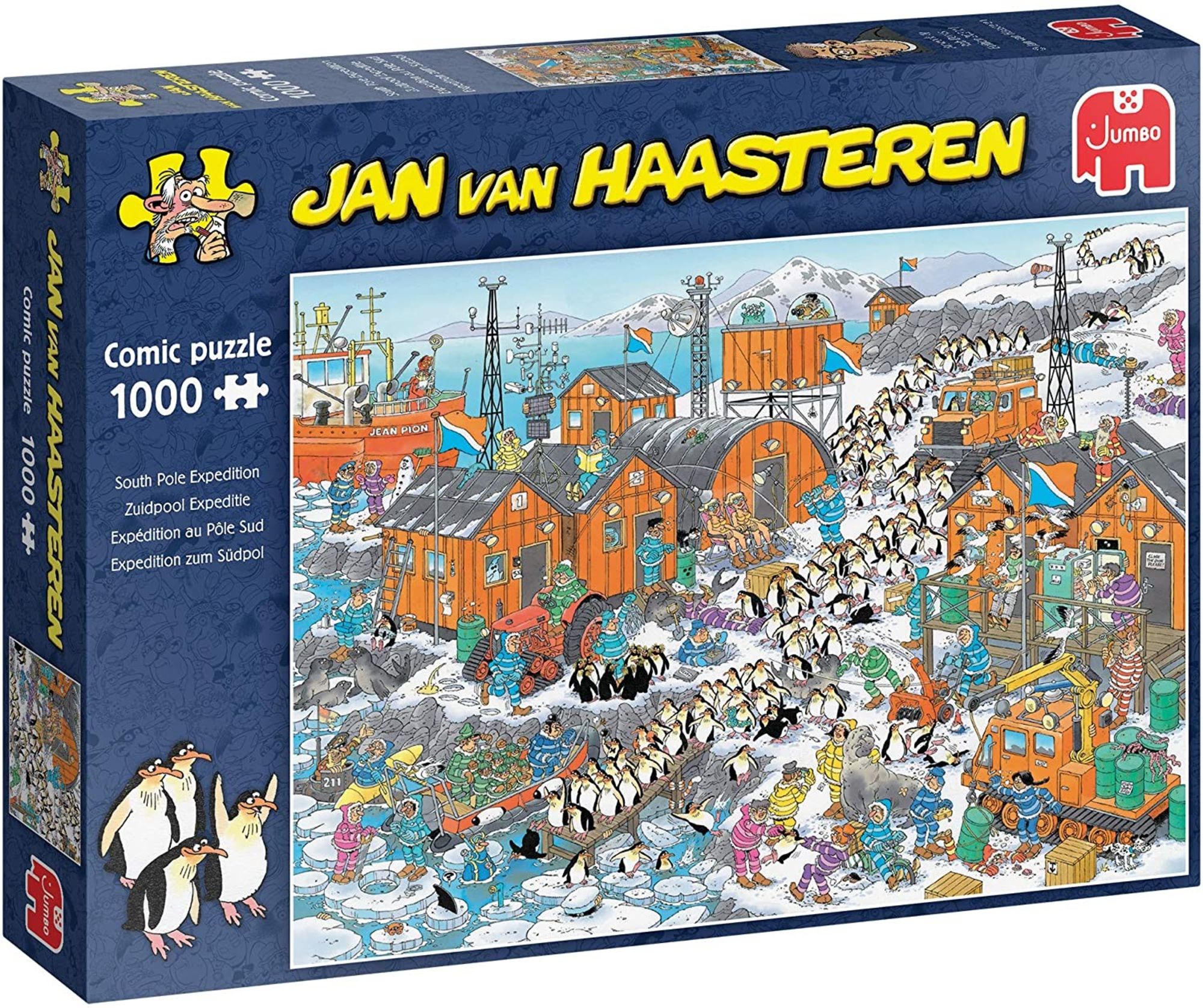 Jumbo 20038 Jan Haasteren, Expedition zum Südpol, Comic-Puzzle, 1000 kaufen - Spielwaren | Thalia