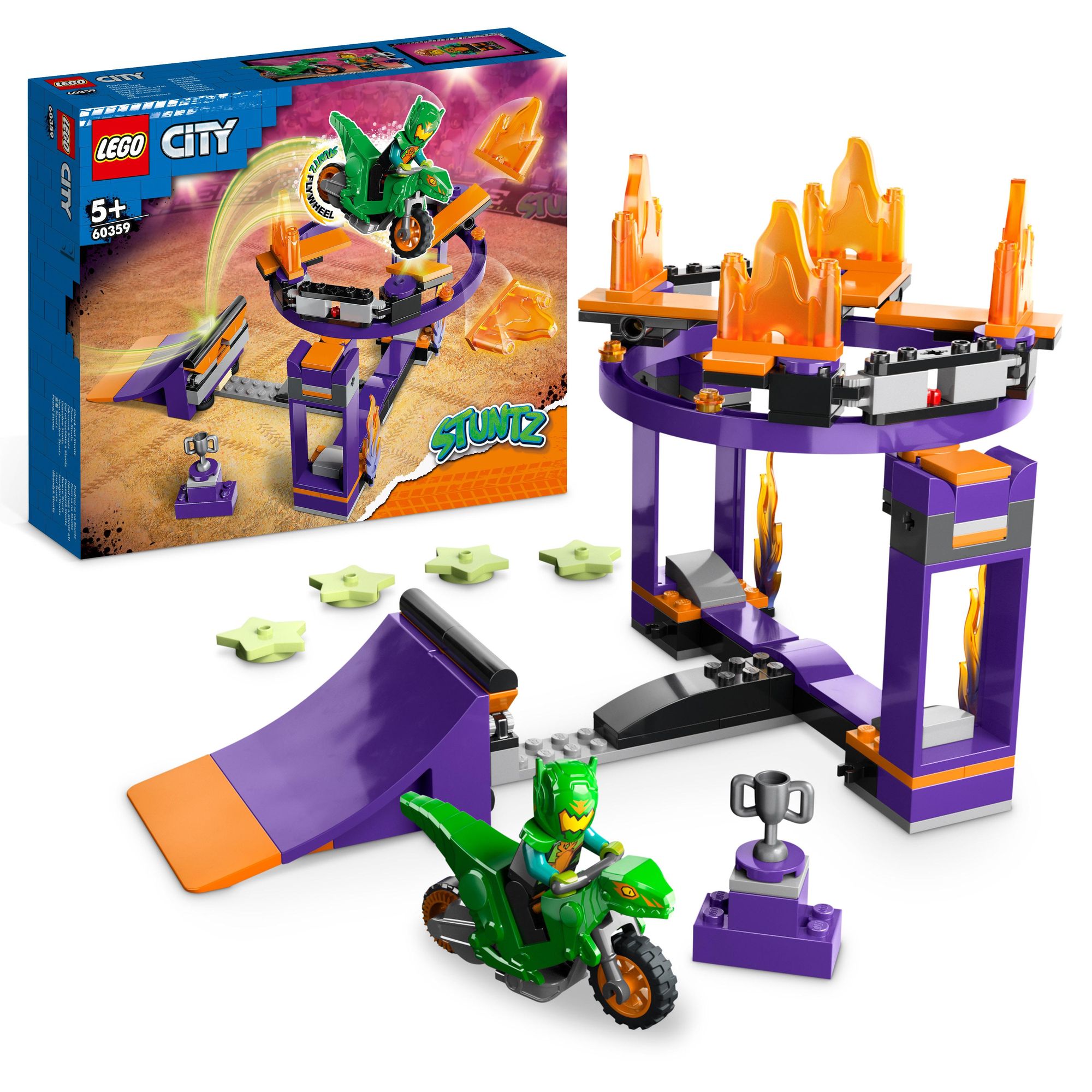 LEGO City Stuntz kaufen Kinder\' Spielwaren Sturzflug-Challenge 60359 Action-Spielzeug für 