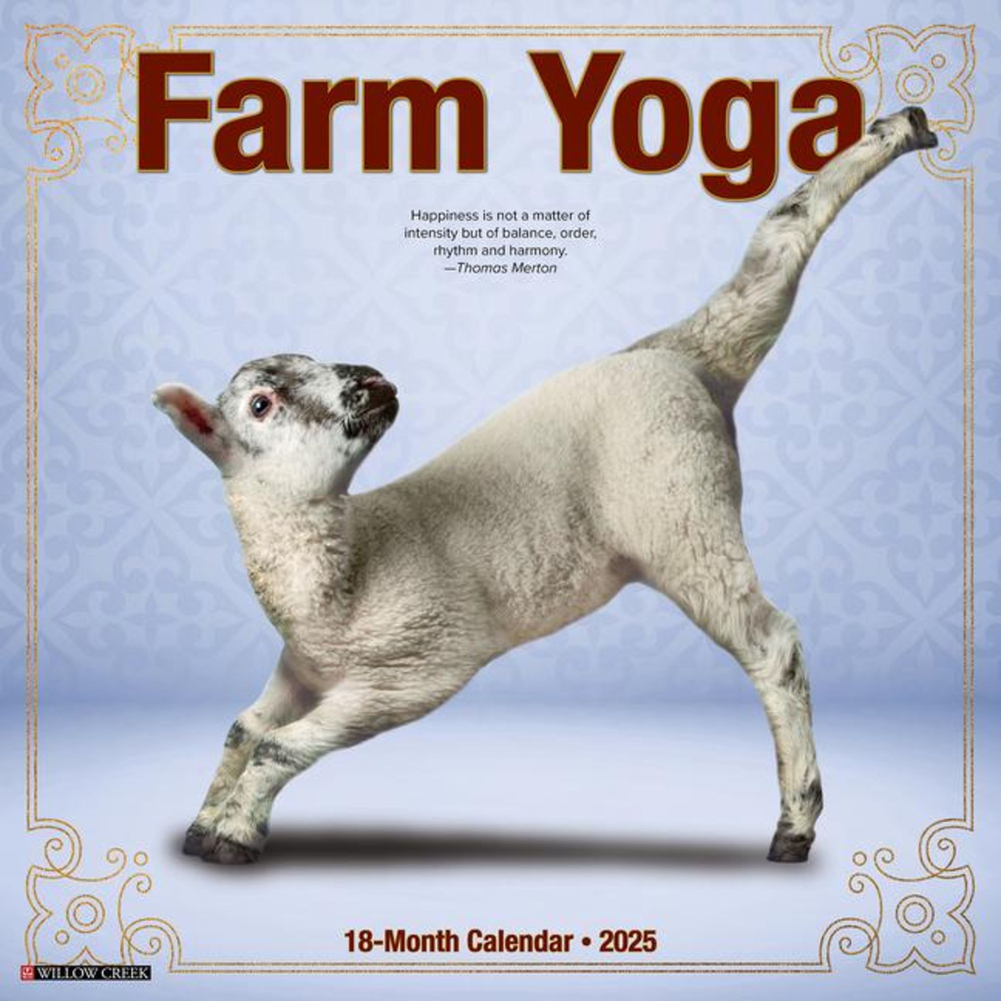 'Farm Yoga 2025 12 X 12 Wall Calendar' 'Bücher'