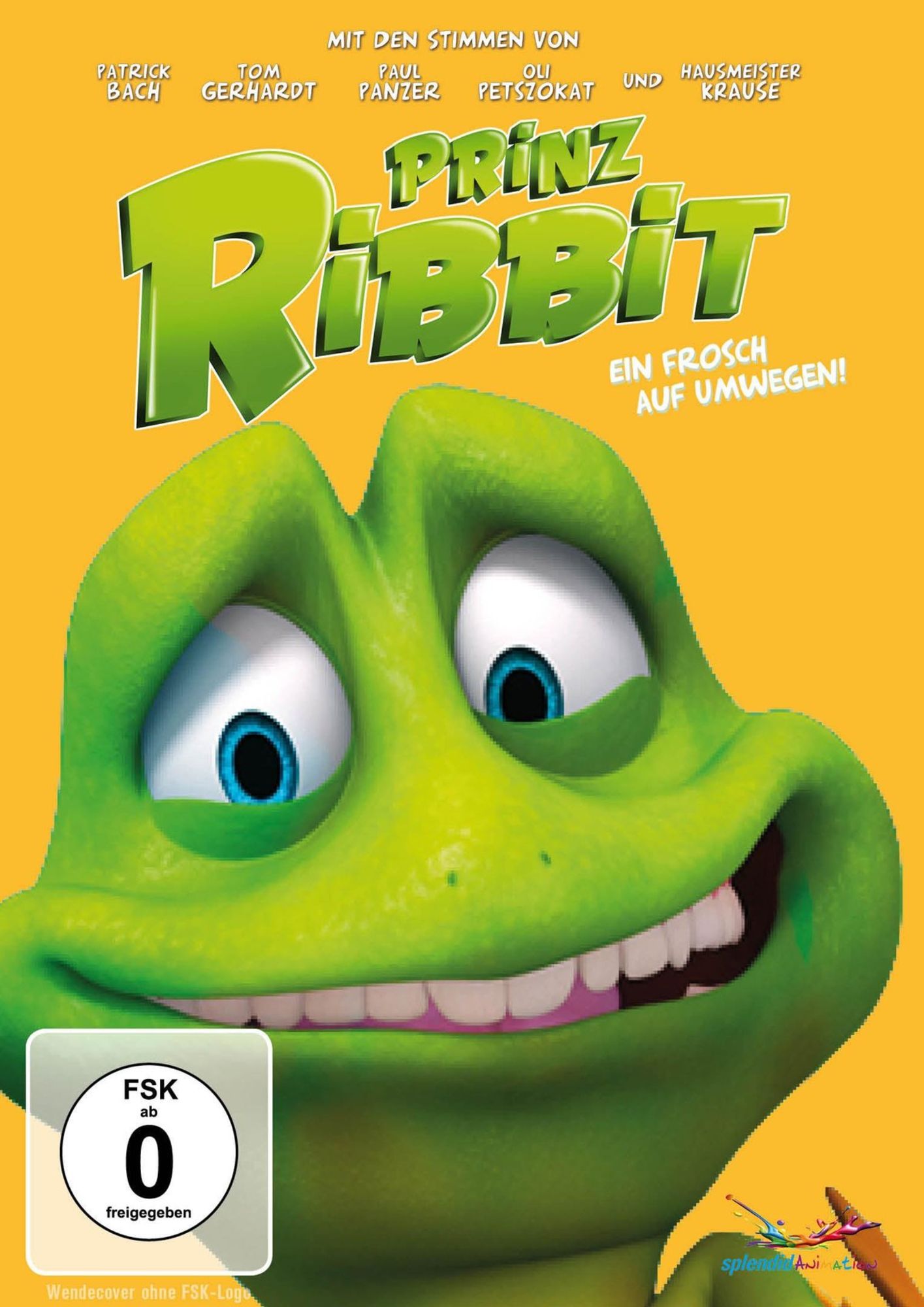 Prinz Ribbit - Ein Frosch auf Umwegen! - for Kids!' von 'Chuck Powers' -  'DVD