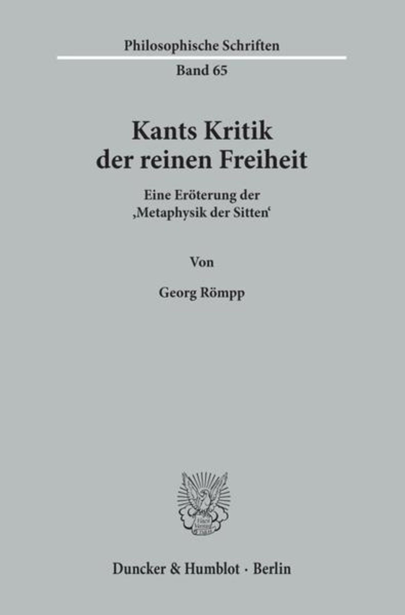Freiheit. Buch von Philipp Schink (Suhrkamp Verlag)