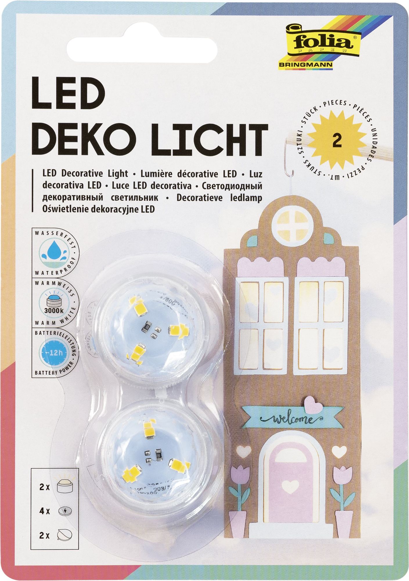 Folia Deko-Licht LED, 2er Set' kaufen - Spielwaren