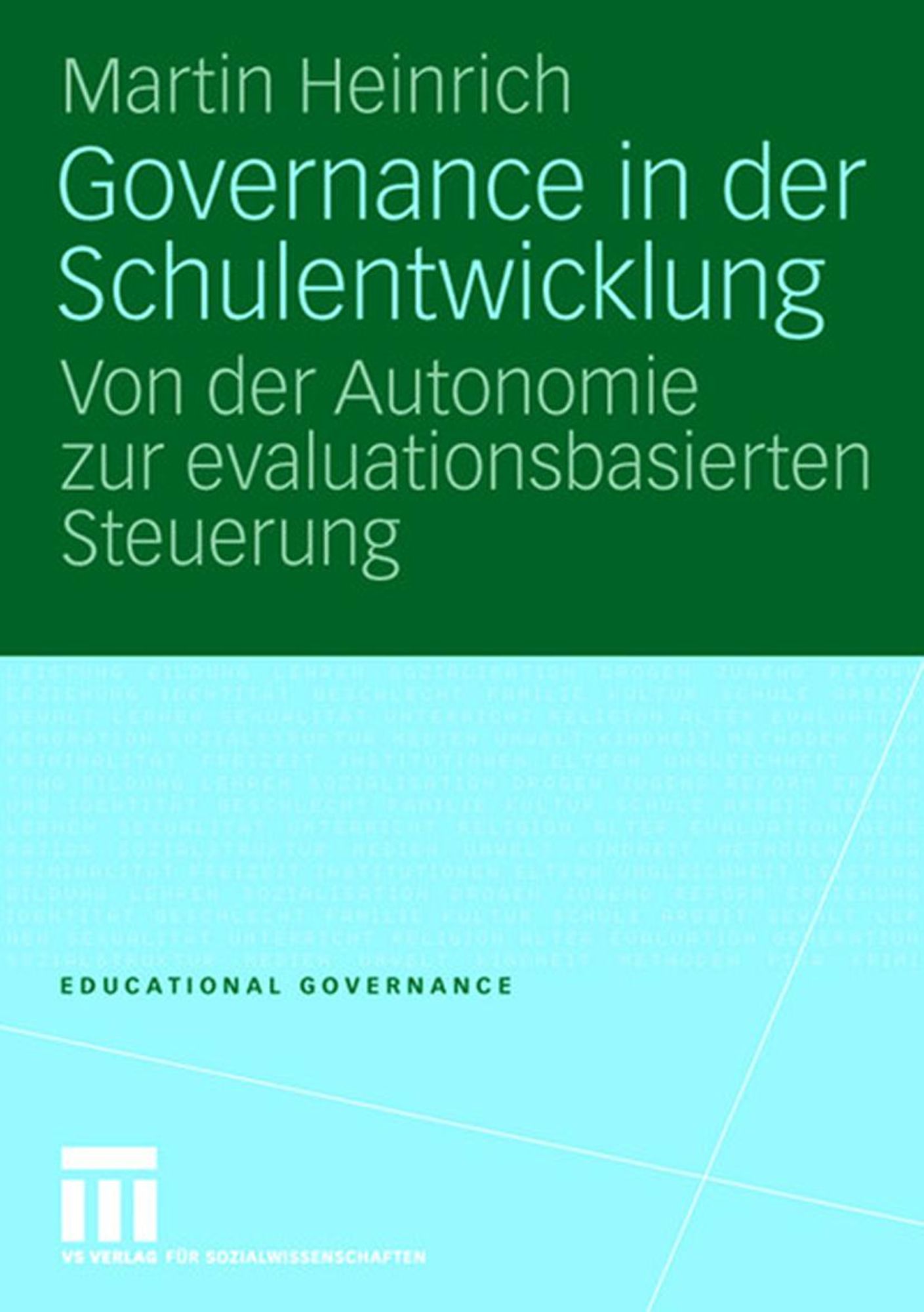 Governance in der Schulentwicklung' von 'Martin Heinrich' - eBook