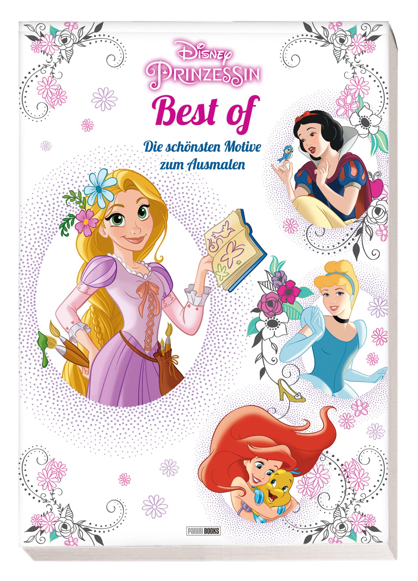 Disney Prinzessin Best of Die schönsten Motive zum Ausmalen