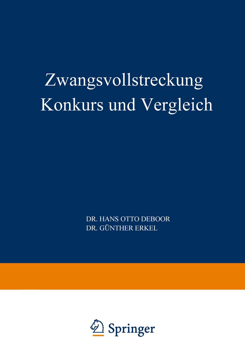 Zwangsvollstreckung Konkurs und Vergleich" online kaufen