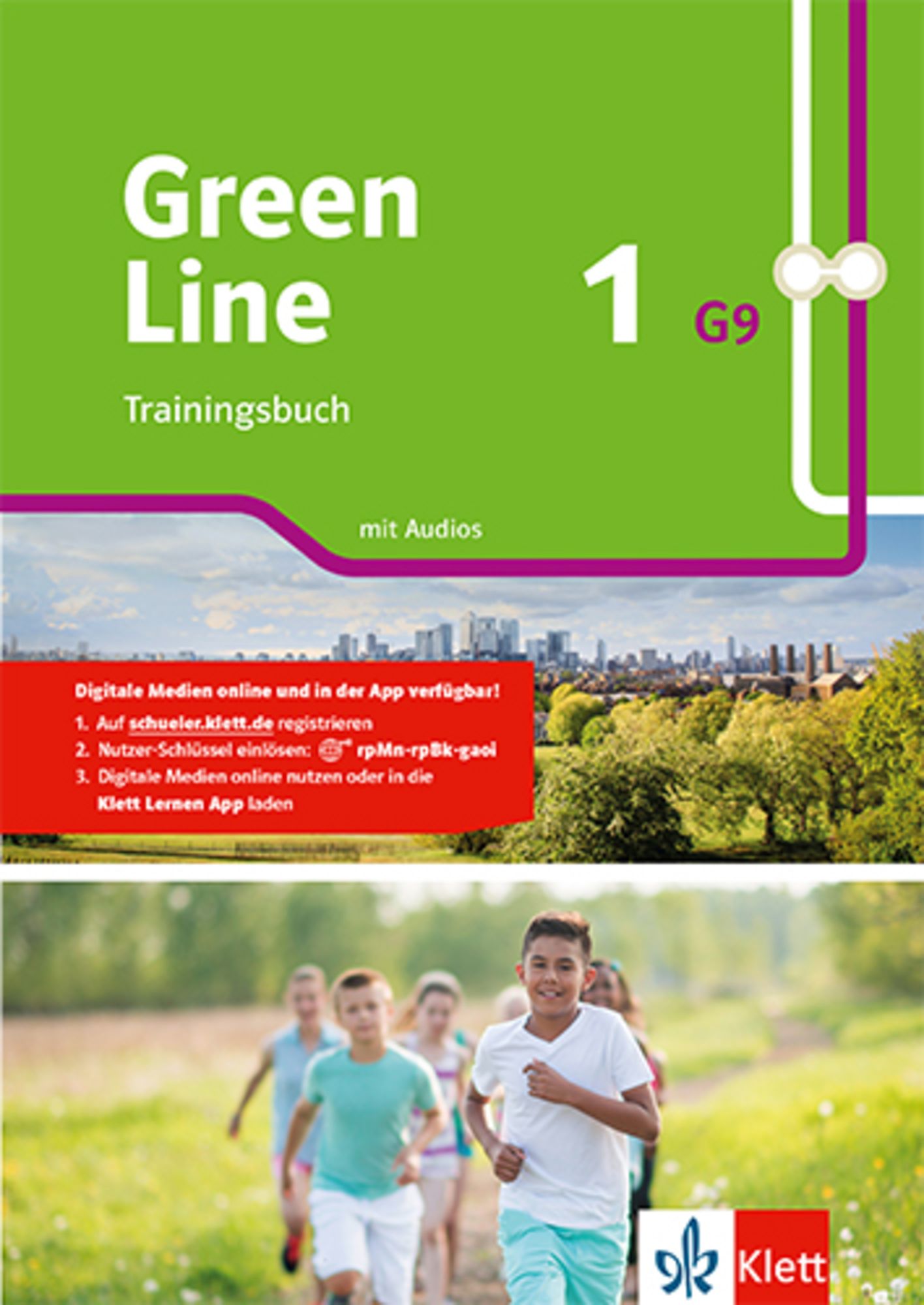 Green Line 1 G9. Trainingsbuch mit Audios Klasse 5' - 'Green Line'  Schulbuch - '978-3-12-835019-6'