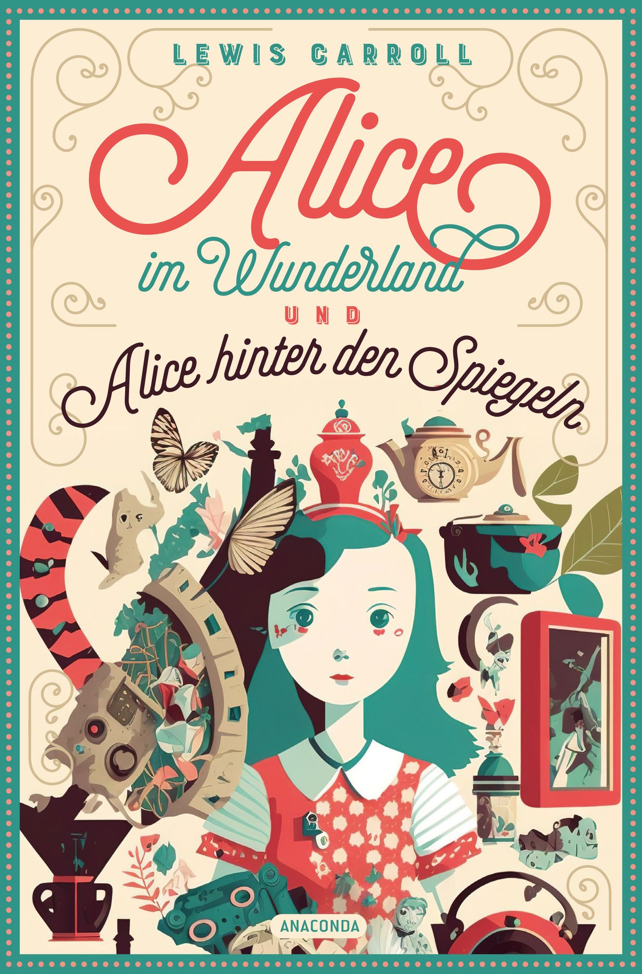 'Lewis Carroll, Alice im Wunderland & Alice hinter den Spiegeln' von