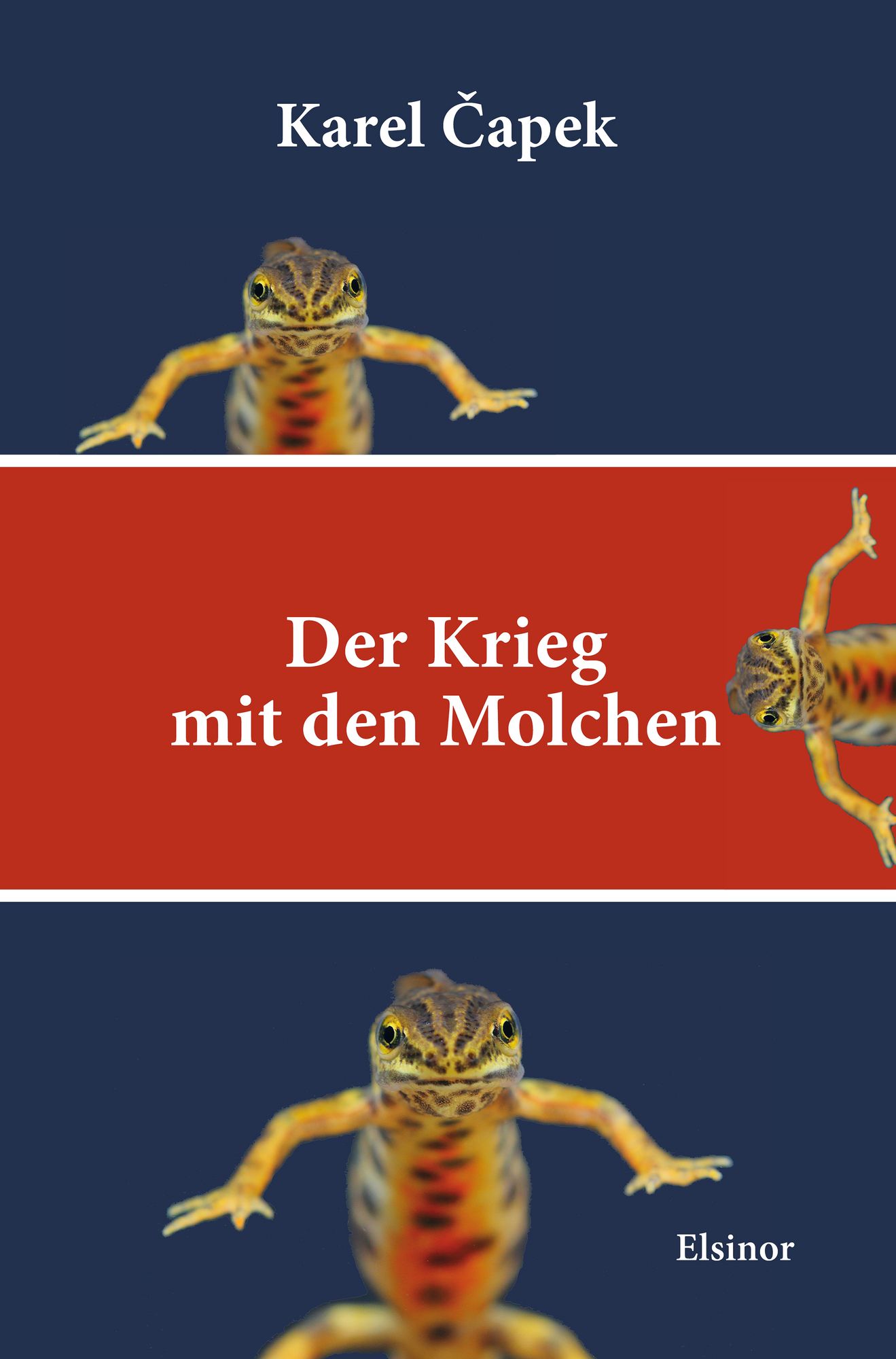 Karel Čapek Der Krieg mit den Molchen der-krieg-mit-den-molchen-