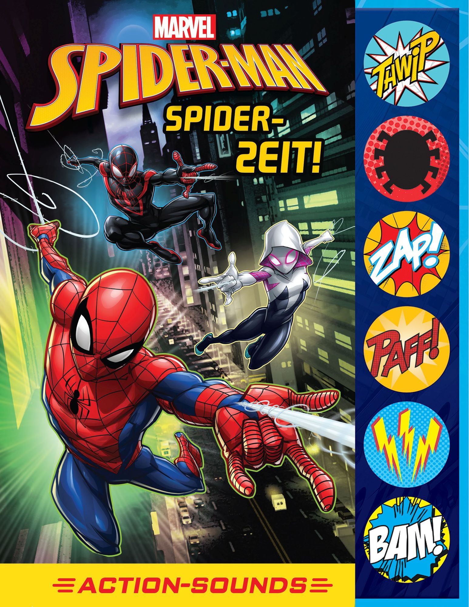 Marvel Spider-Man - Spider-Zeit! - Action-Soundbuch mit 6 Geräuschen und 4  Comicgeschichten für Kinder ab 6 Jahren - Buch | Thalia