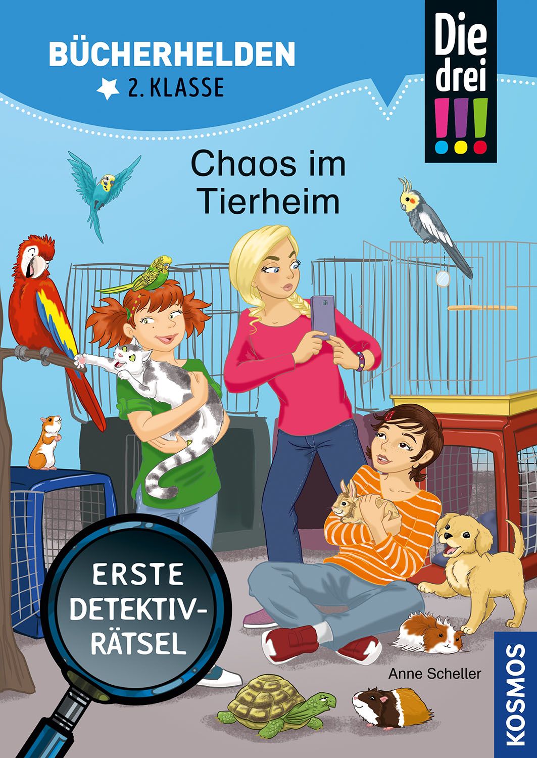Die Drei Skandal Im Tierheim App Lösung "Die drei !!!, Bücherhelden 2. Klasse, Chaos im Tierheim" online kaufen