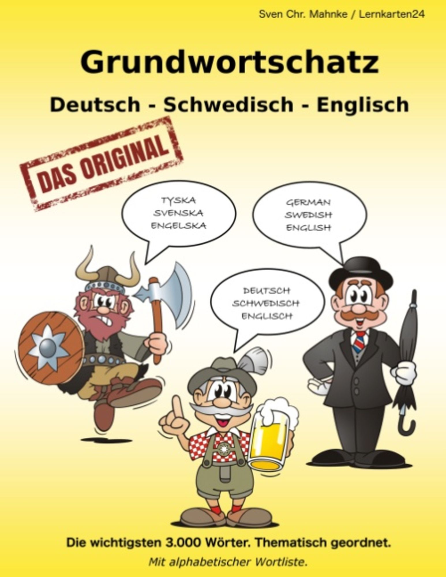 Grundwortschatz Deutsch - Schwedisch - Englisch - Englisch Schulbuch -  978-3-7357-1856-3