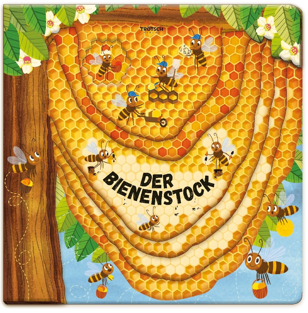Dimensions Stick-Set „Unser Bienenstock“ - Personalisierbar, 12,7 X 17,8 Cm, 4-teilig