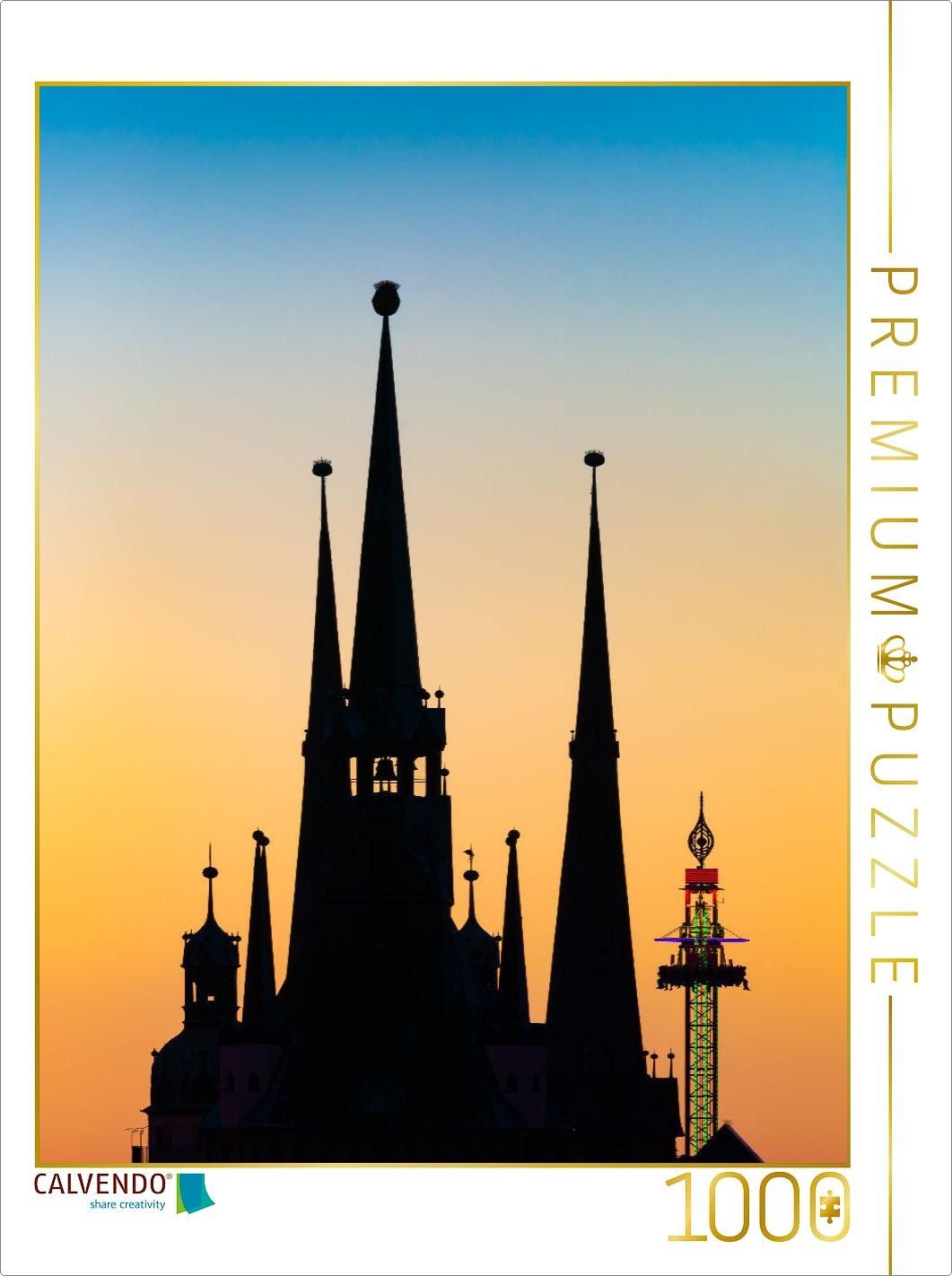 CALVENDO Puzzle „Halle Am Morgen“ – 1000 Teile, 48 X 64 Cm, Premium-Qualität Aus Europa