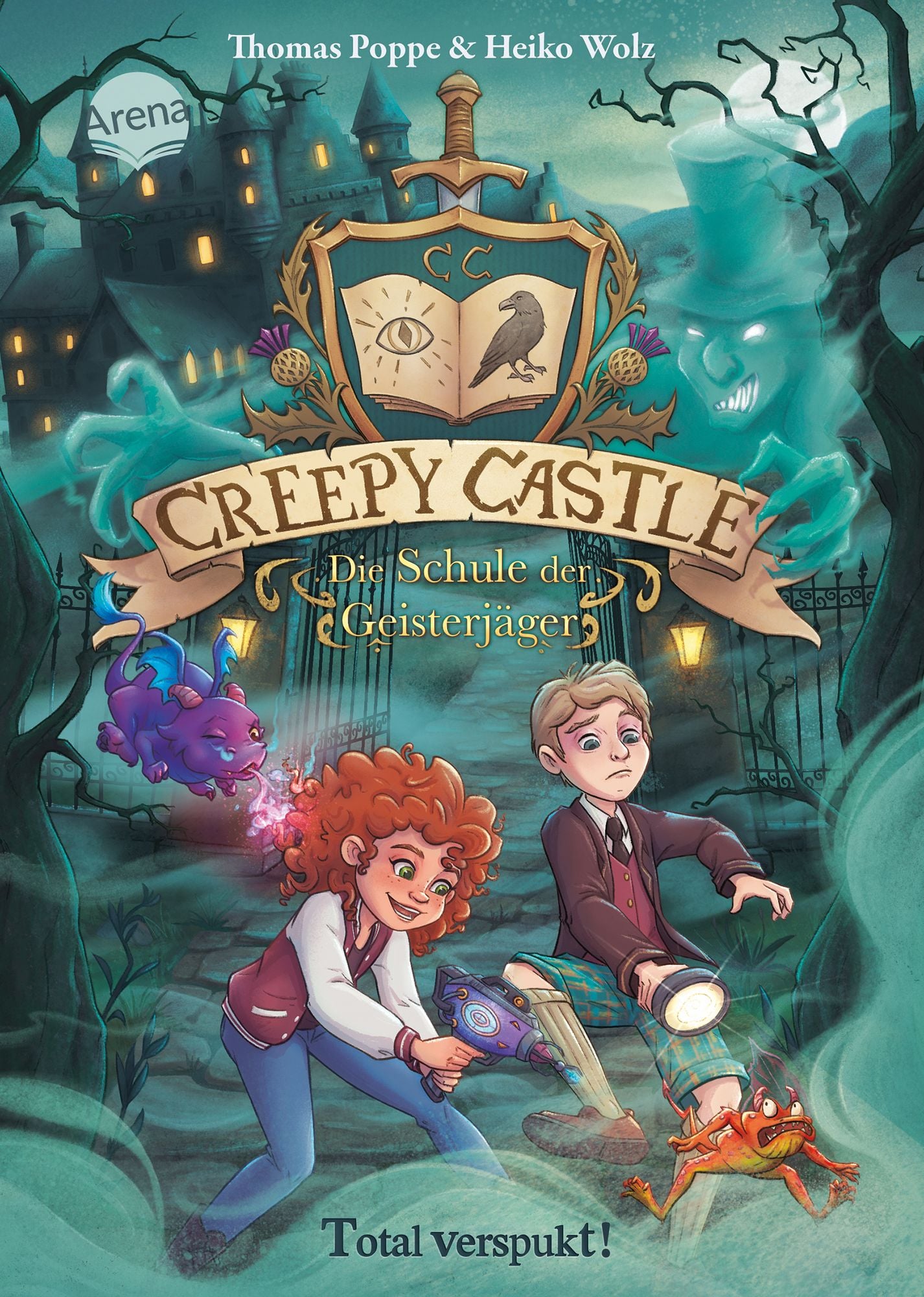 Creepy Castle – Die Schule der Geisterjäger (1). Total verspukt