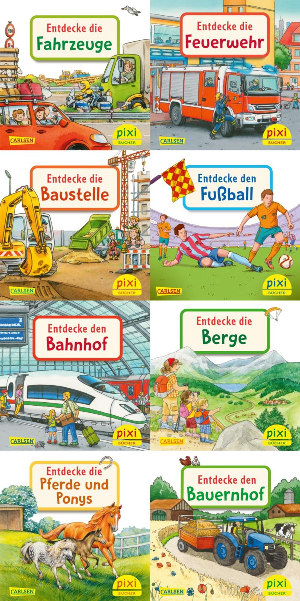 Pixi-8er-Set 240: Entdecke deine Welt 3 (8x1 Exemplar