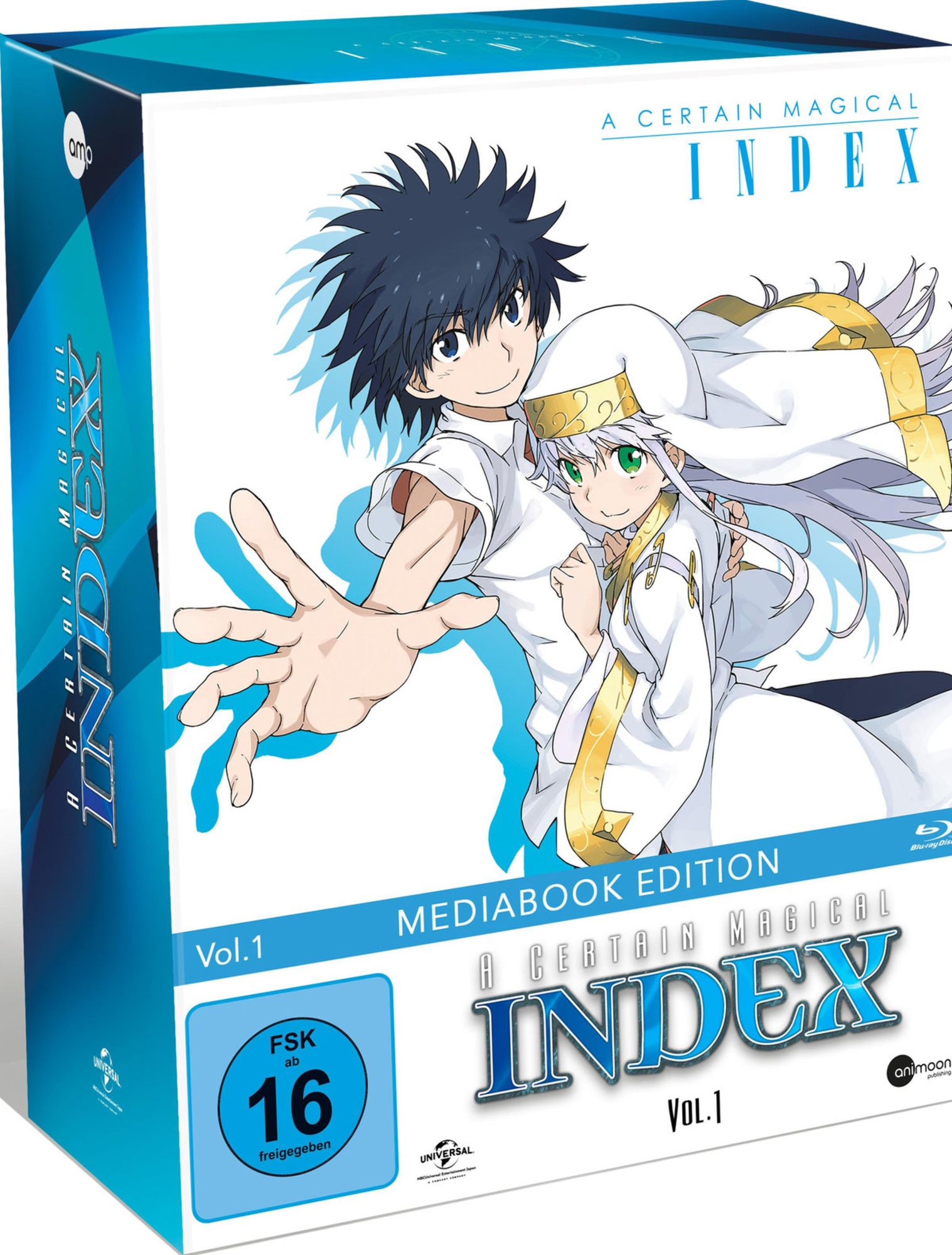 A Certain Magical Index Complete Season 1 + 2 Box high quality Set Sealed Bluray OOP RARE