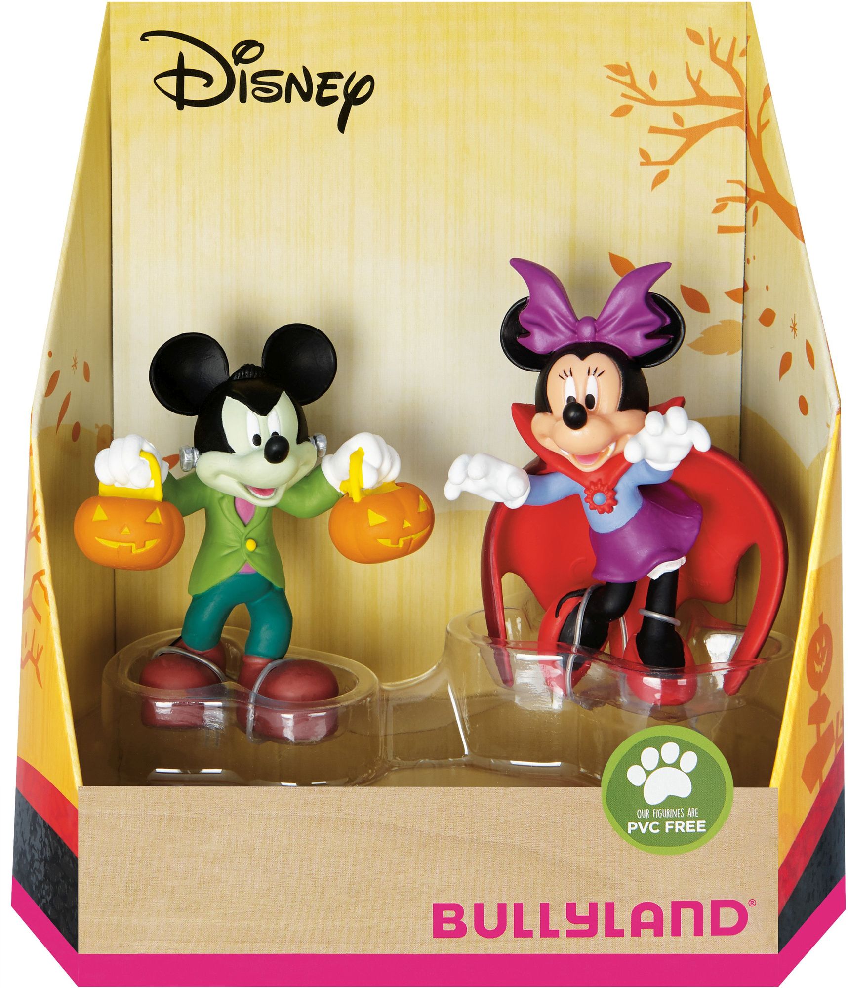 Bullyland - Disney Micky - Filmwelt - Micky Halloween Geschenk-Set